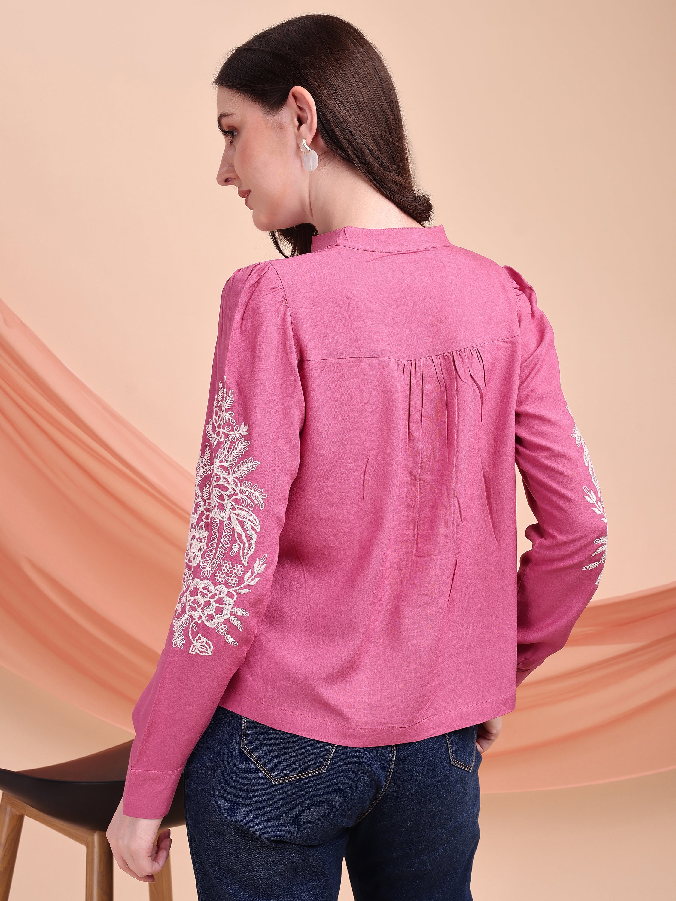 Women Sleeve Work Top