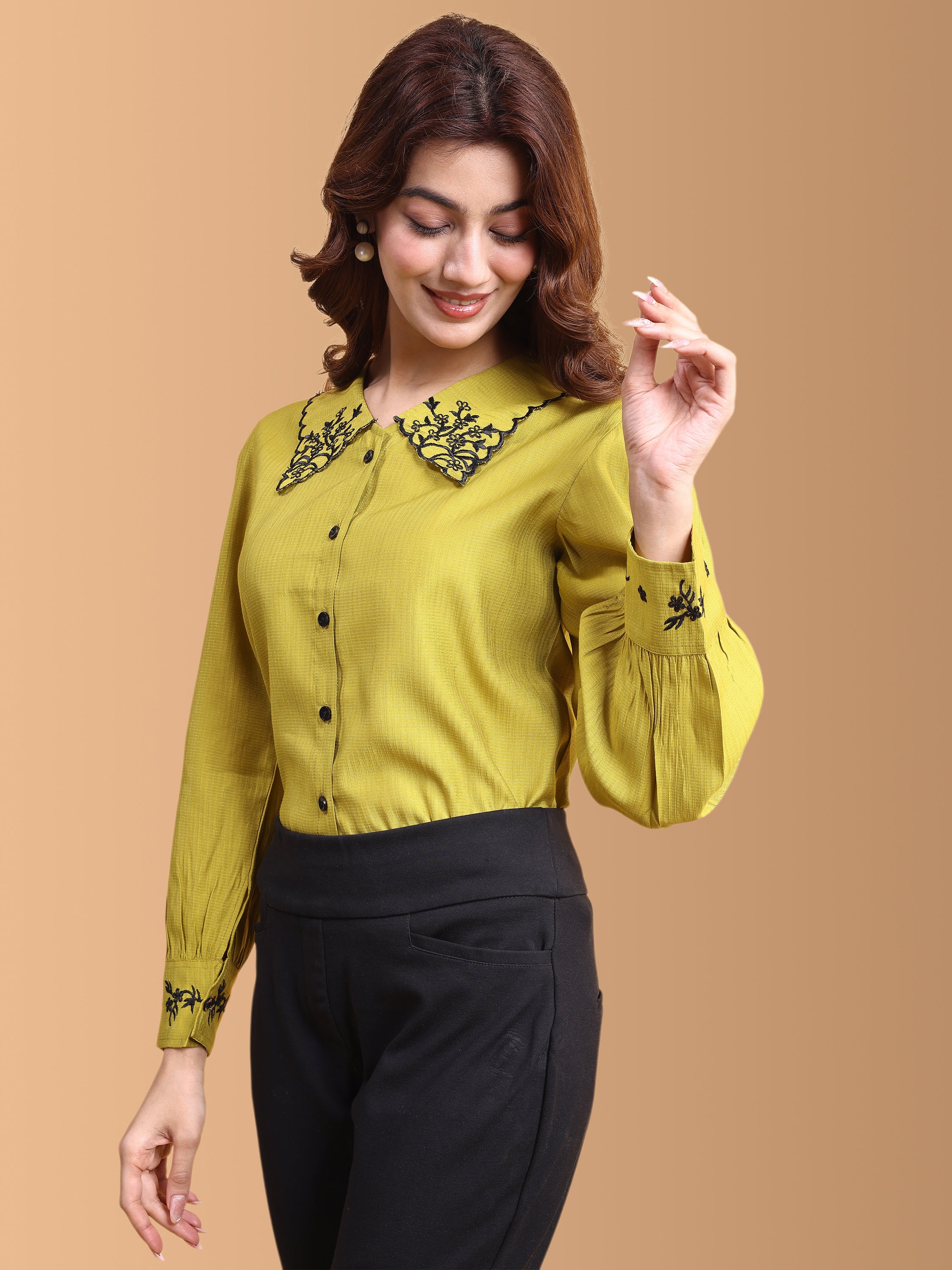 Women Embroidery Work Top