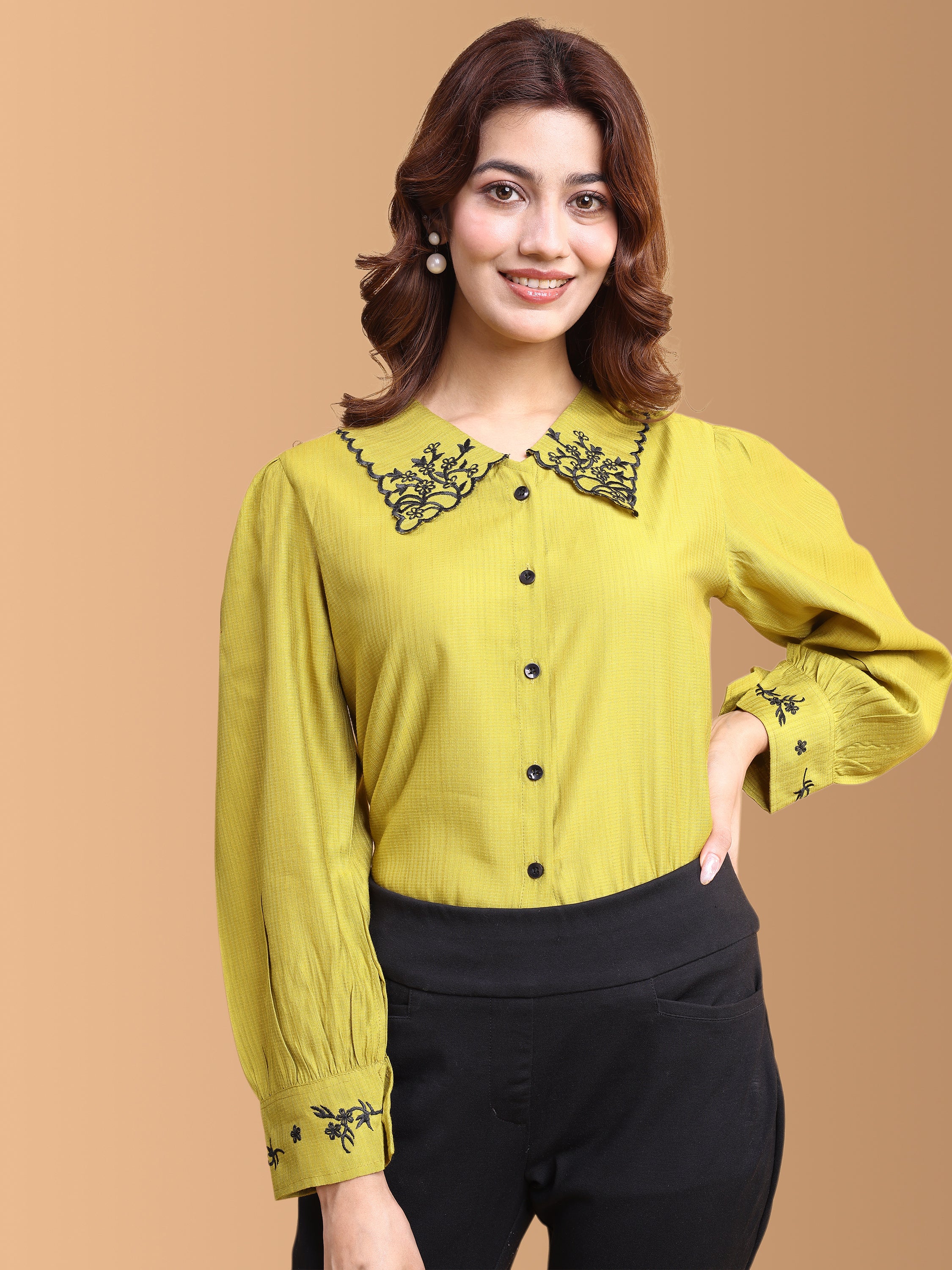 Women Embroidery Work Top