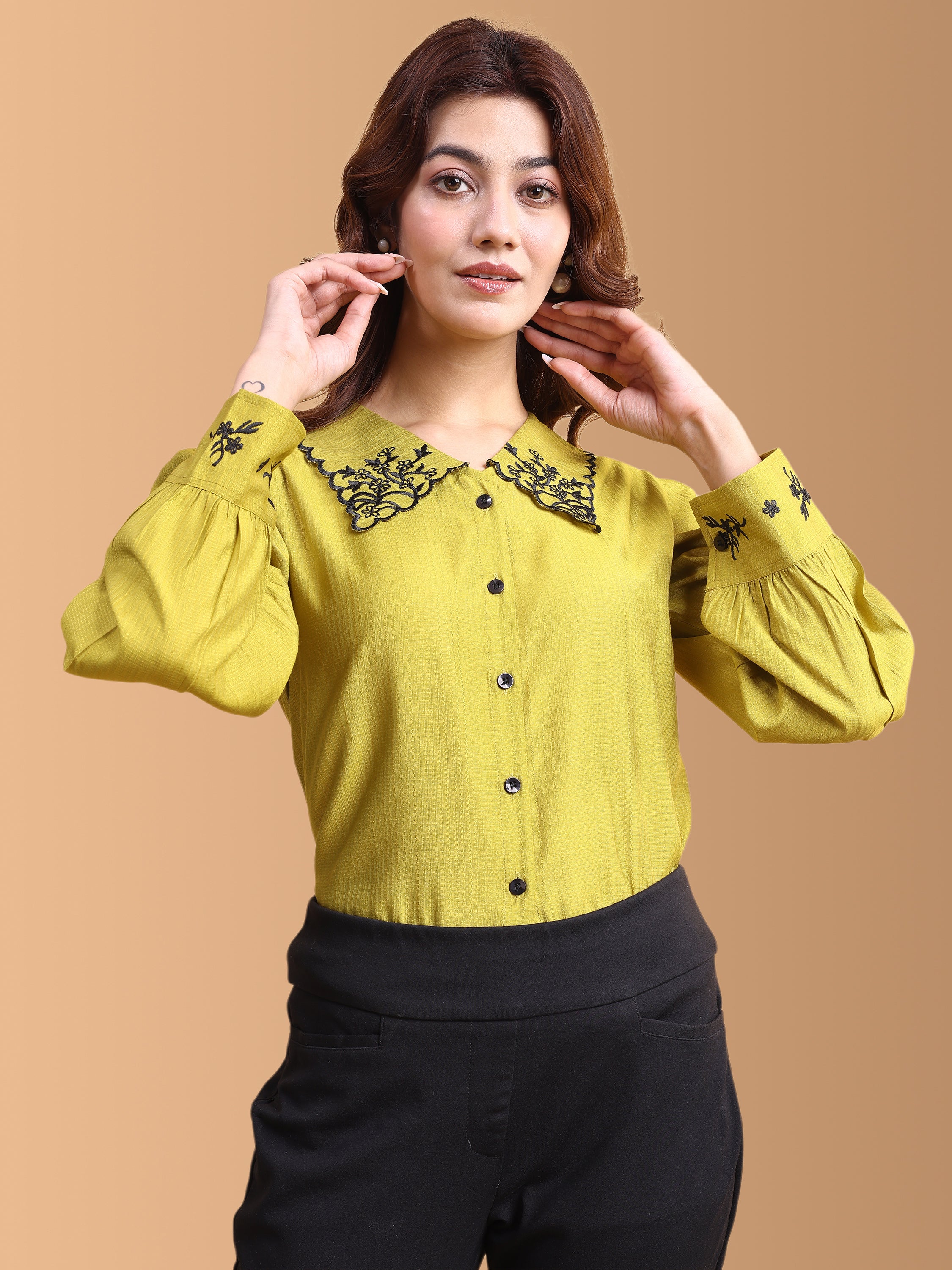 Women Embroidery Work Top