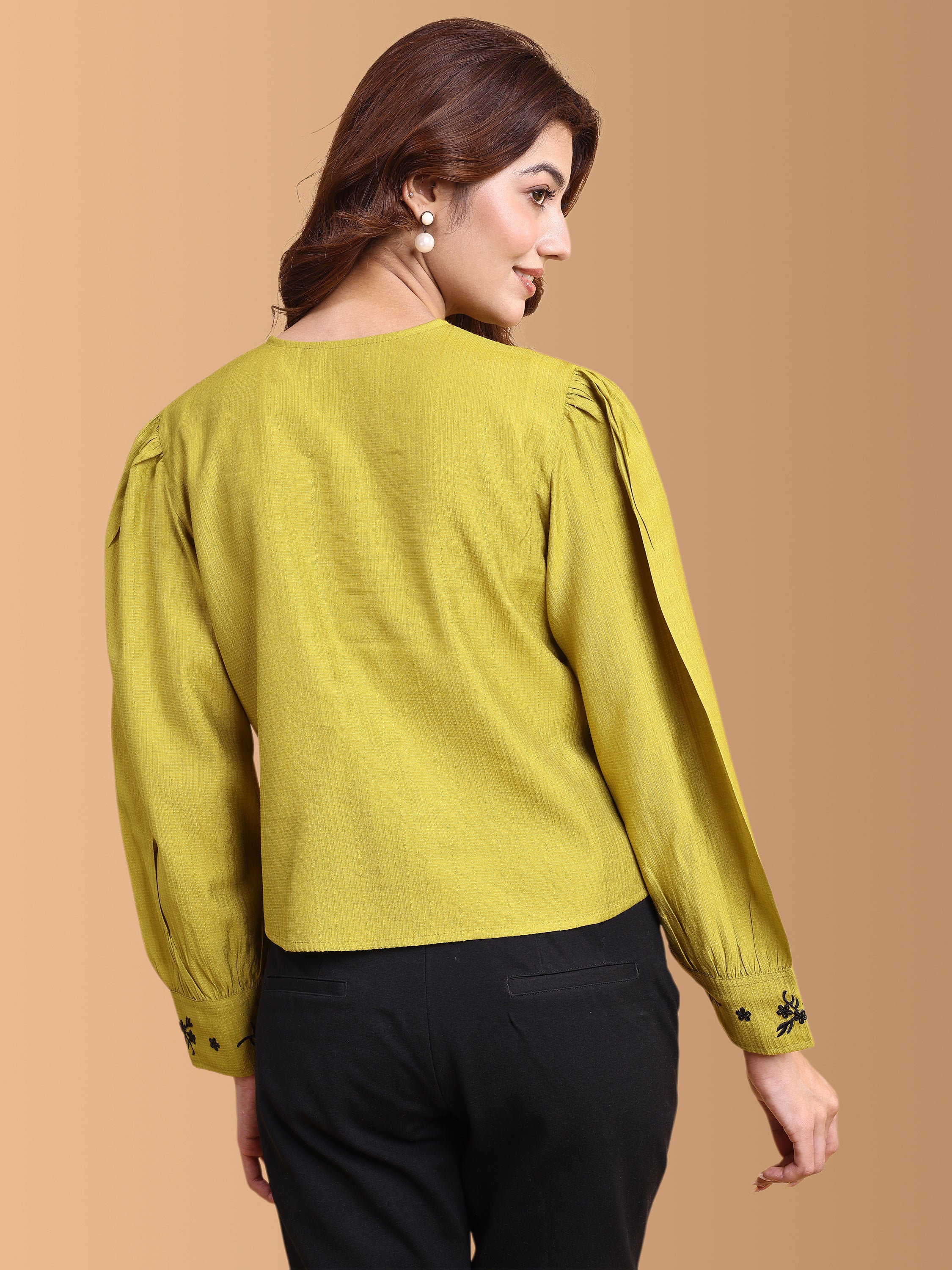 Women Embroidery Work Top