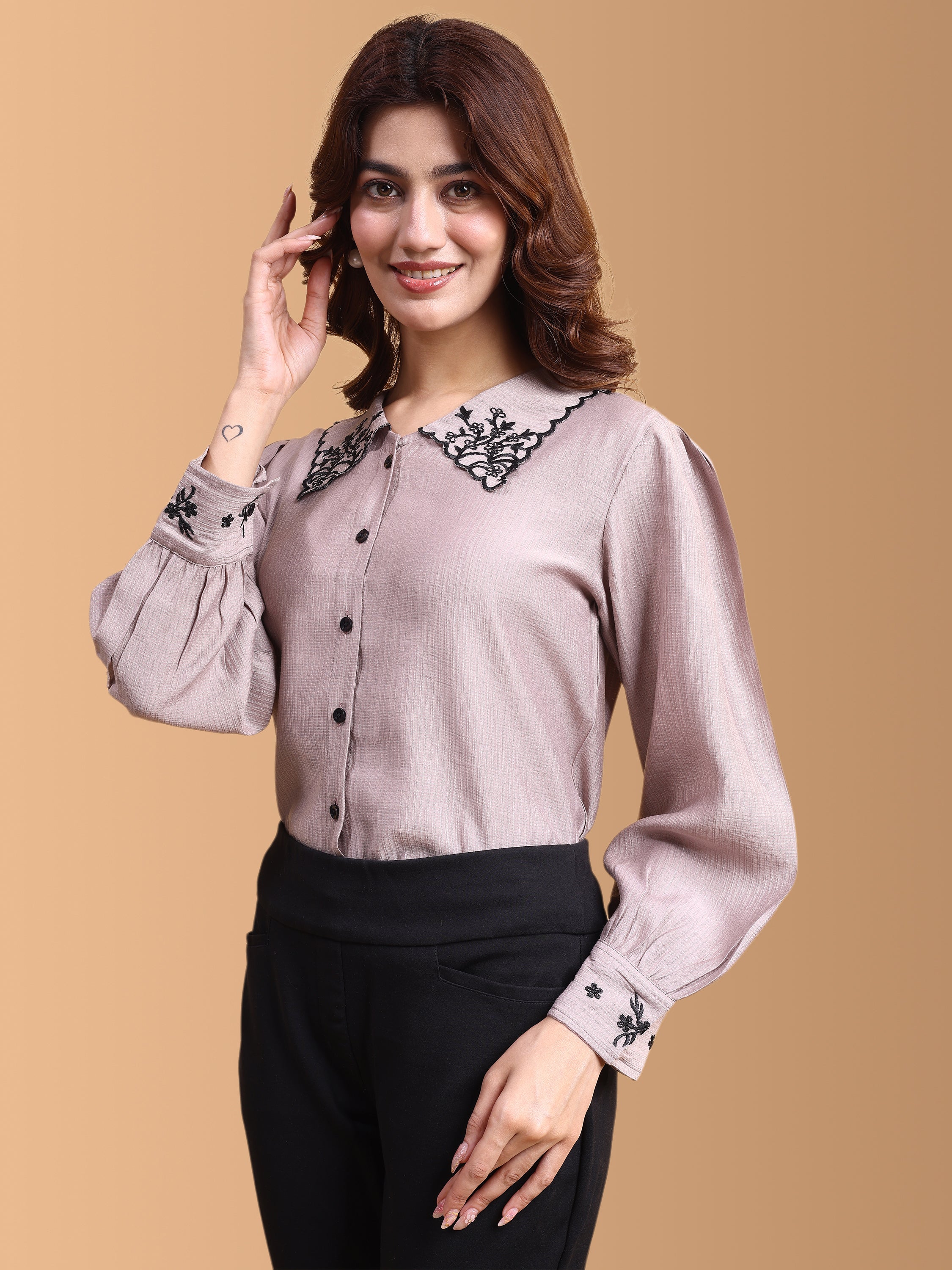 Women Embroidery Work Top