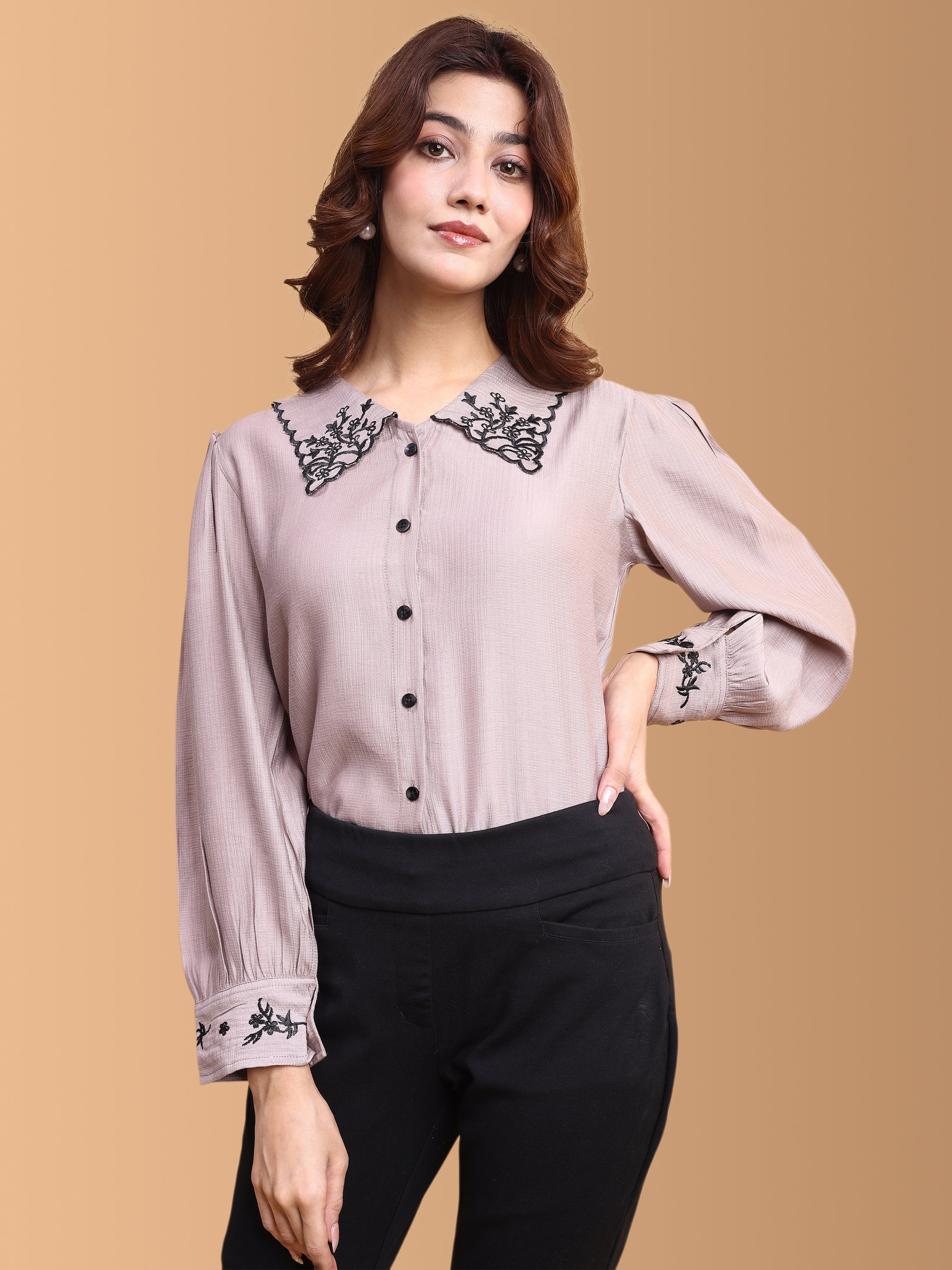 Women Embroidery Work Top
