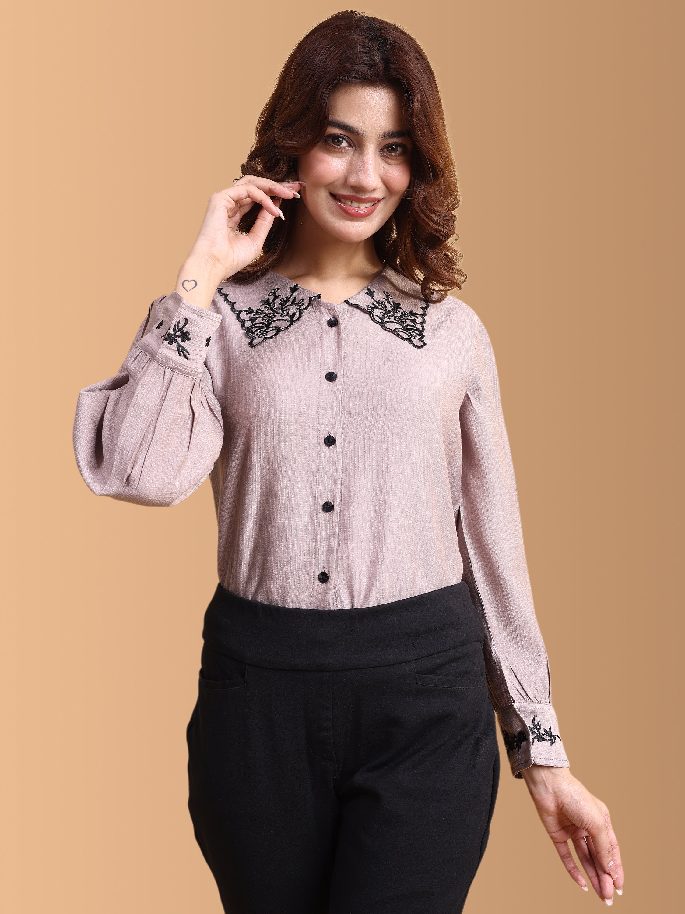 Women Embroidery Work Top