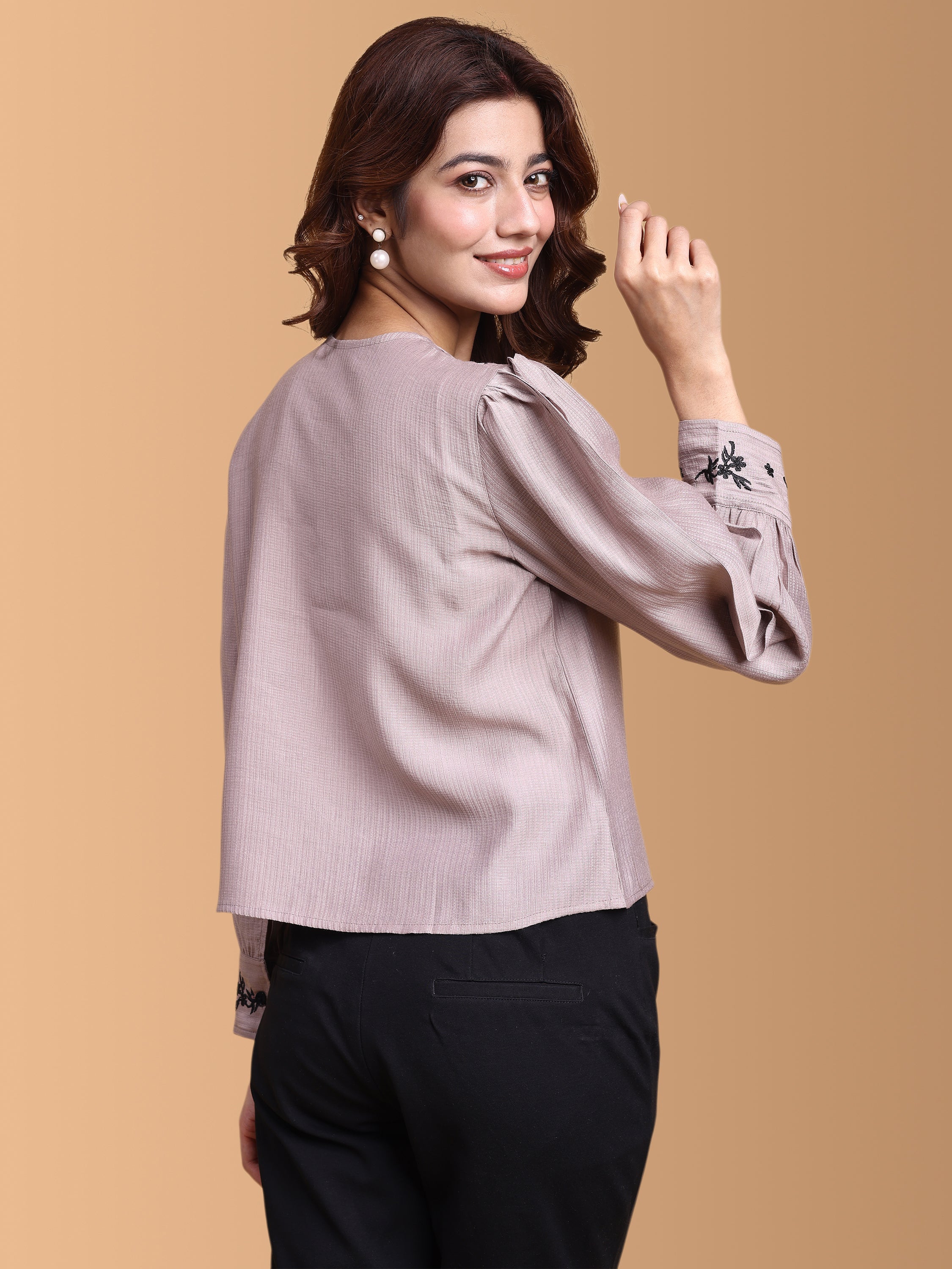 Women Embroidery Work Top
