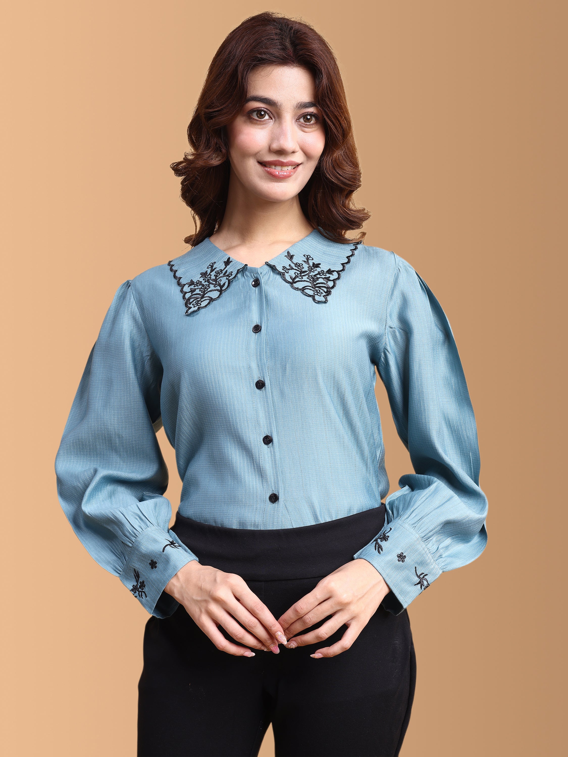 Women Embroidery Work Top