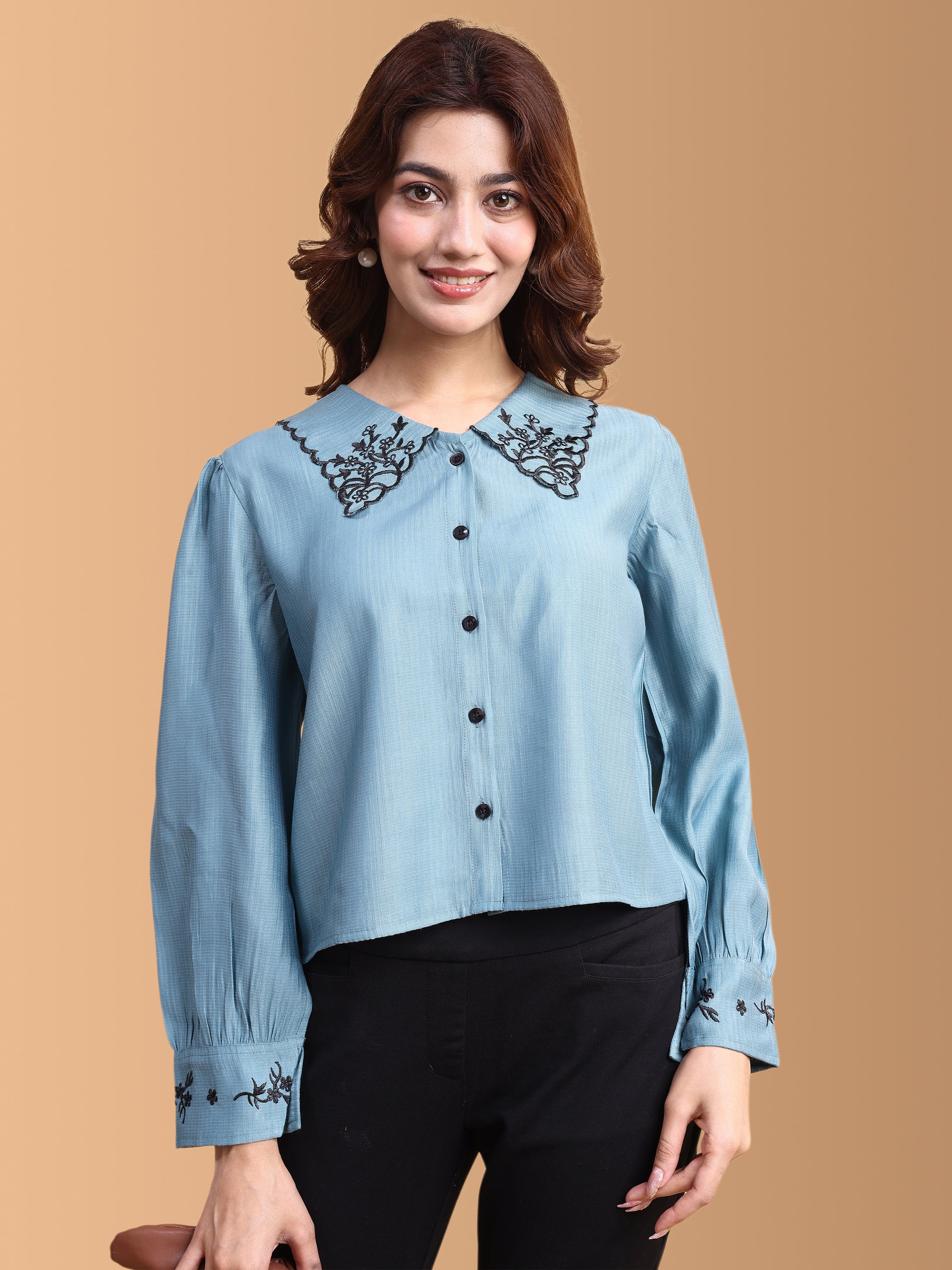 Women Embroidery Work Top