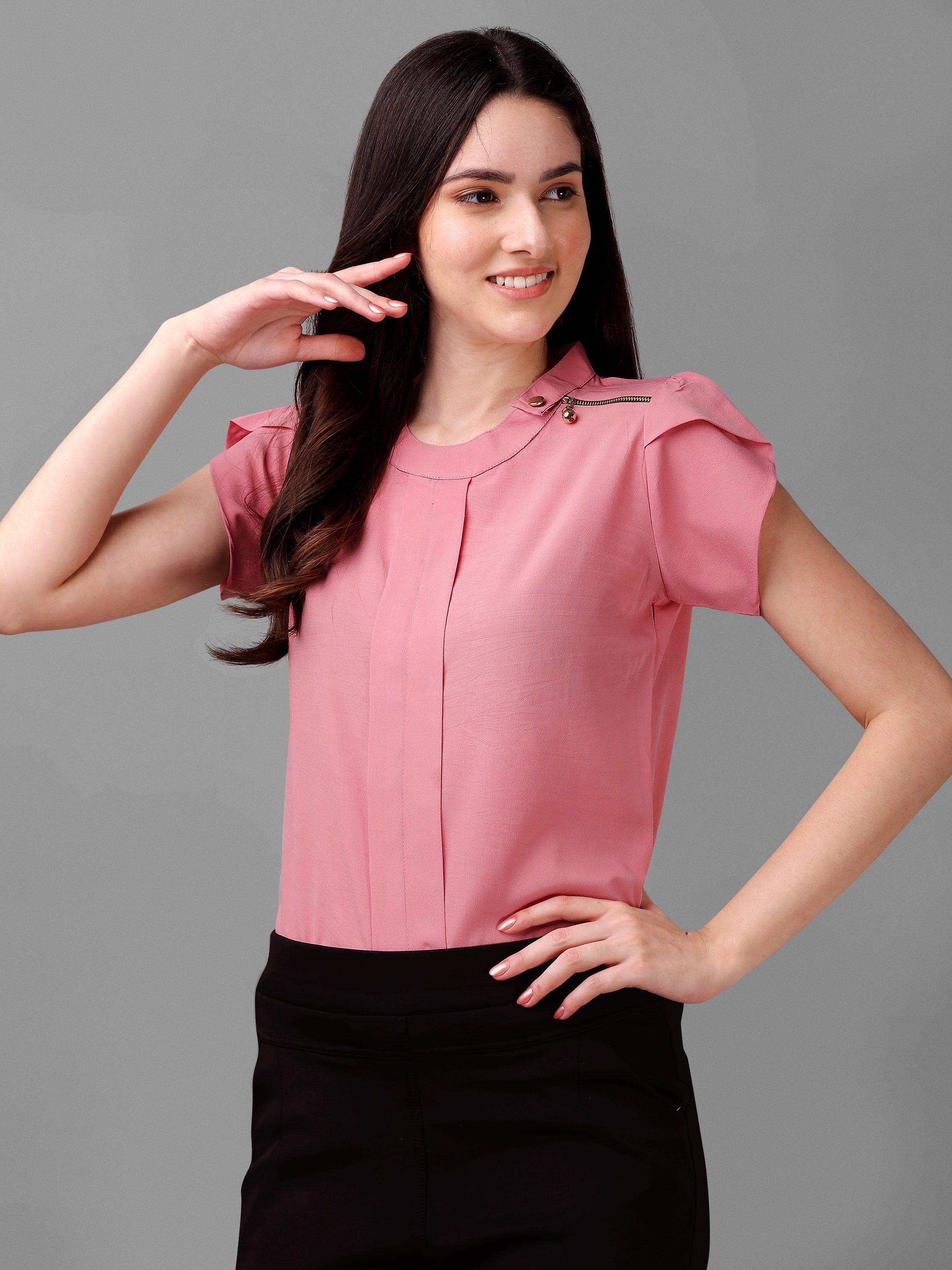 Women Soft American Crepe Western Top for women