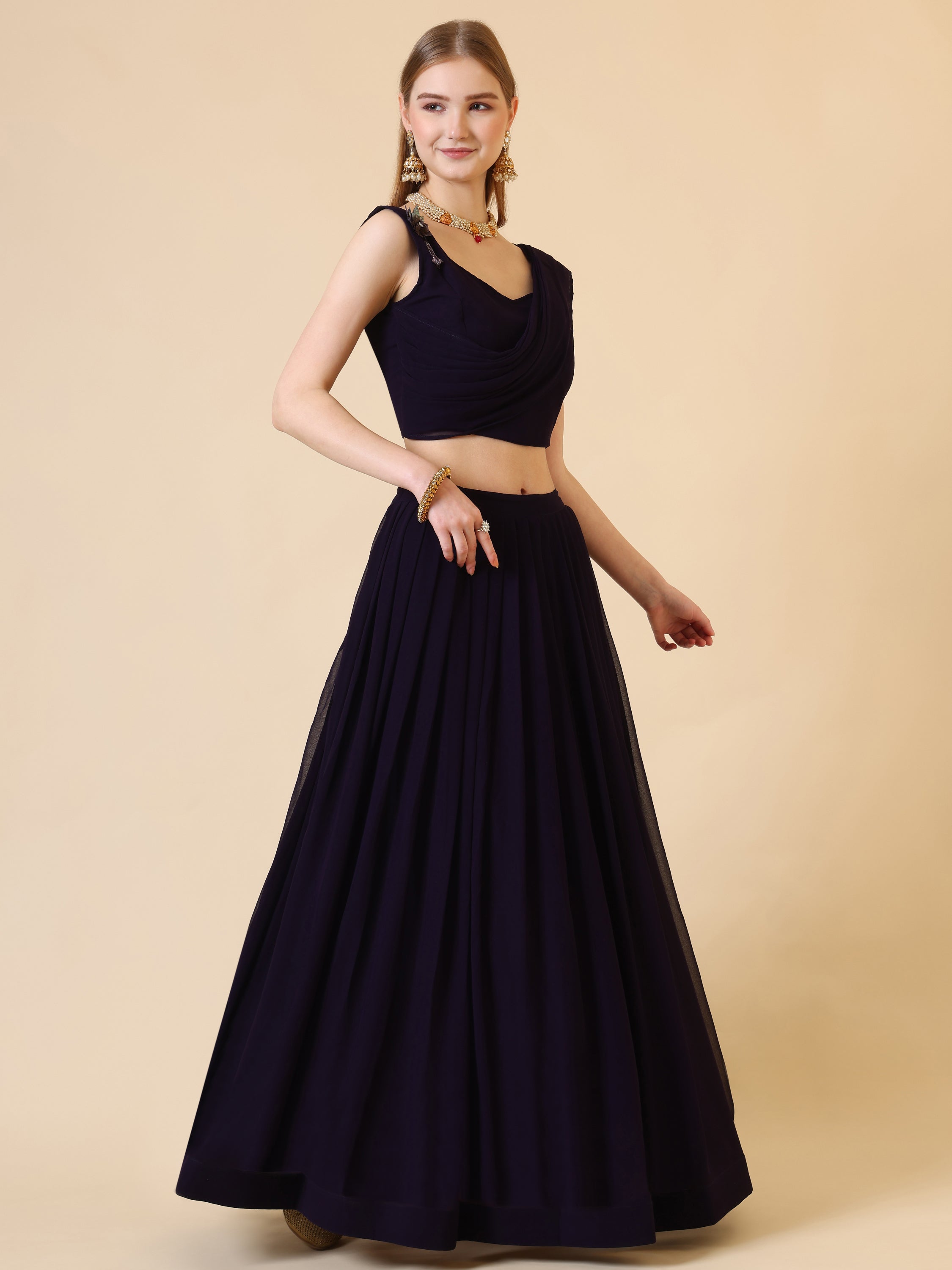 Ready to Wear Lehenga Choli Three Piece Set