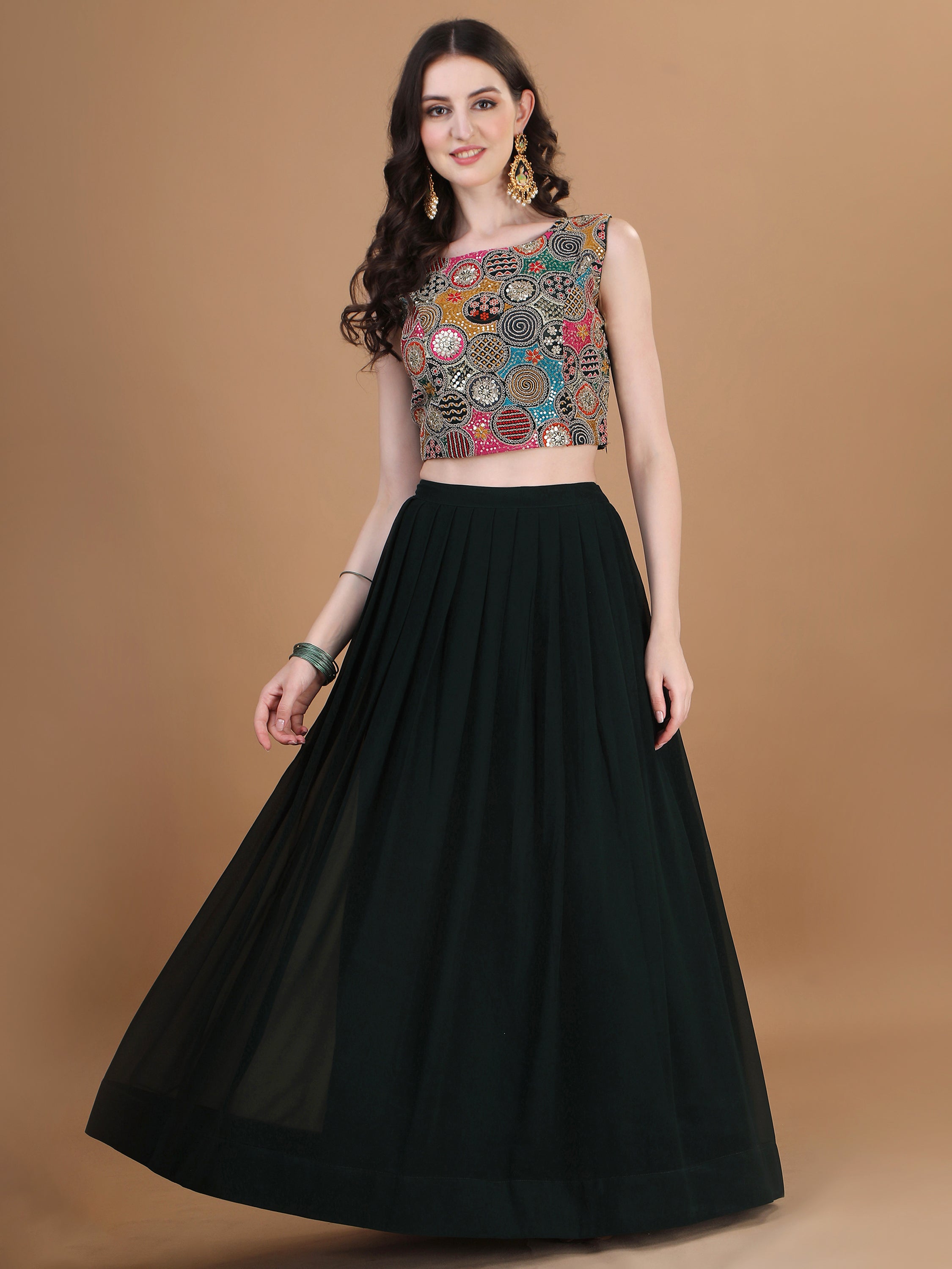 Ready to Wear Lehenga Choli Three Piece Set