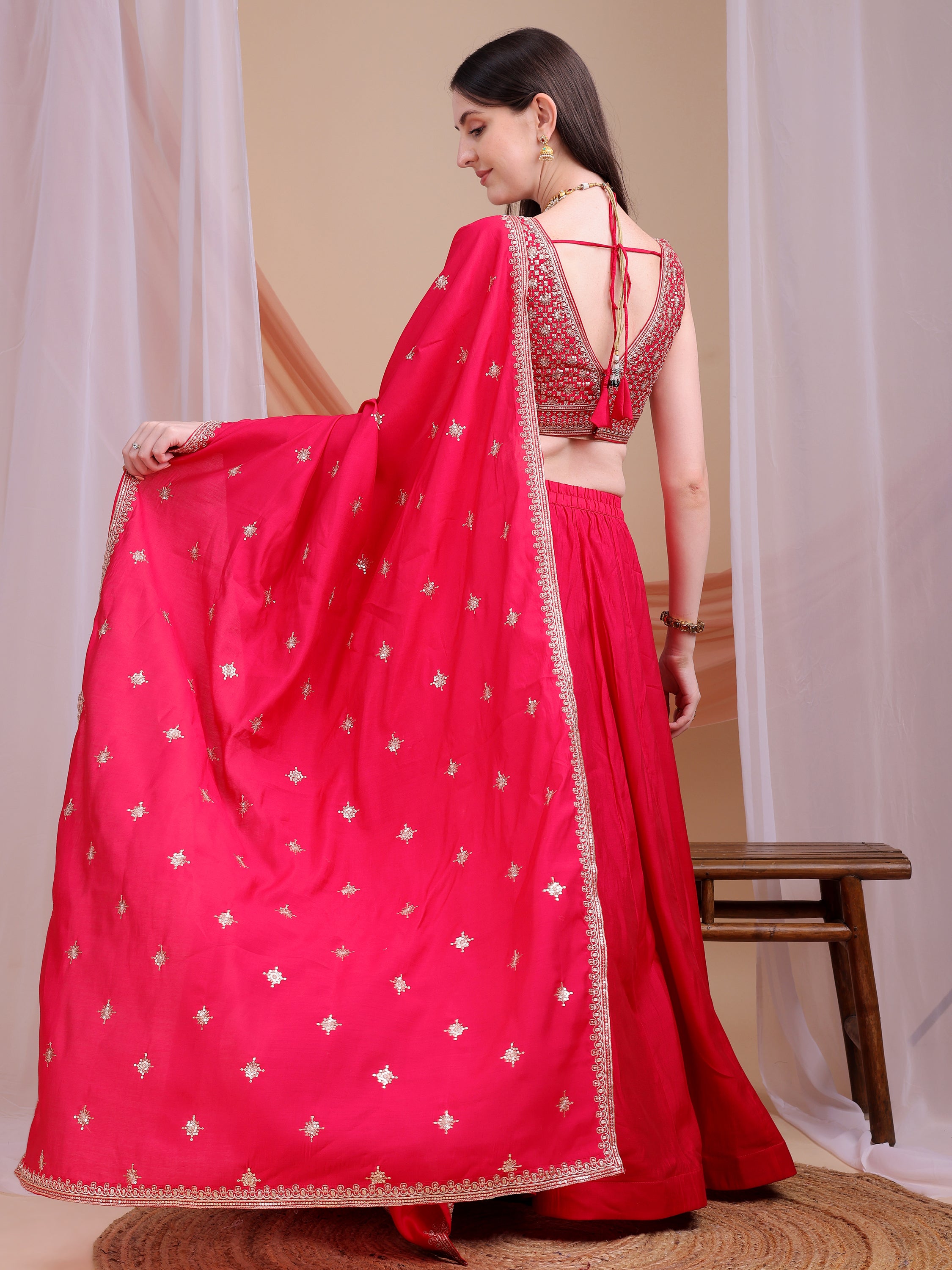 Ready to Wear Lehenga Choli Three Piece Set