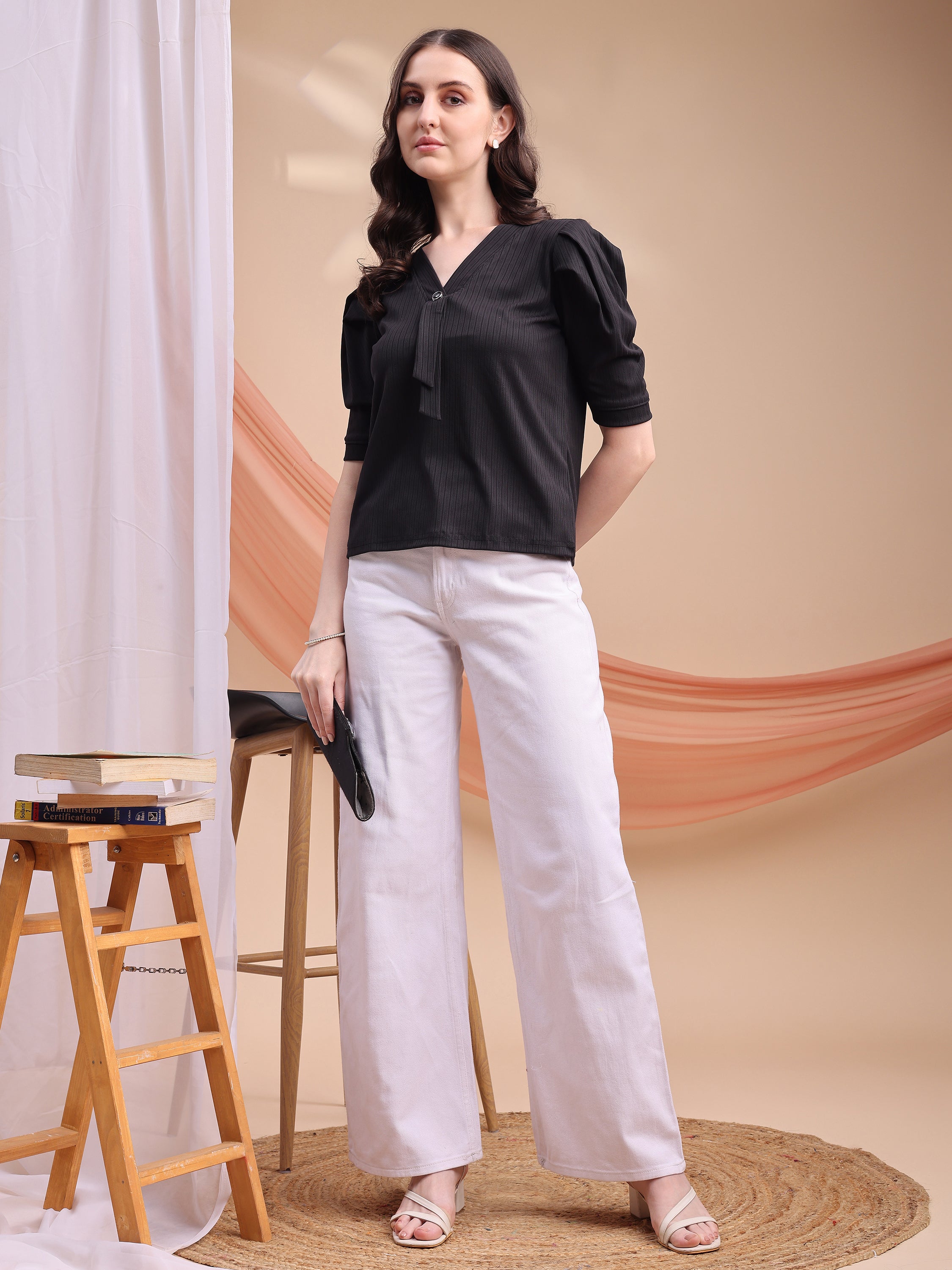 Women stretchable Casual tops