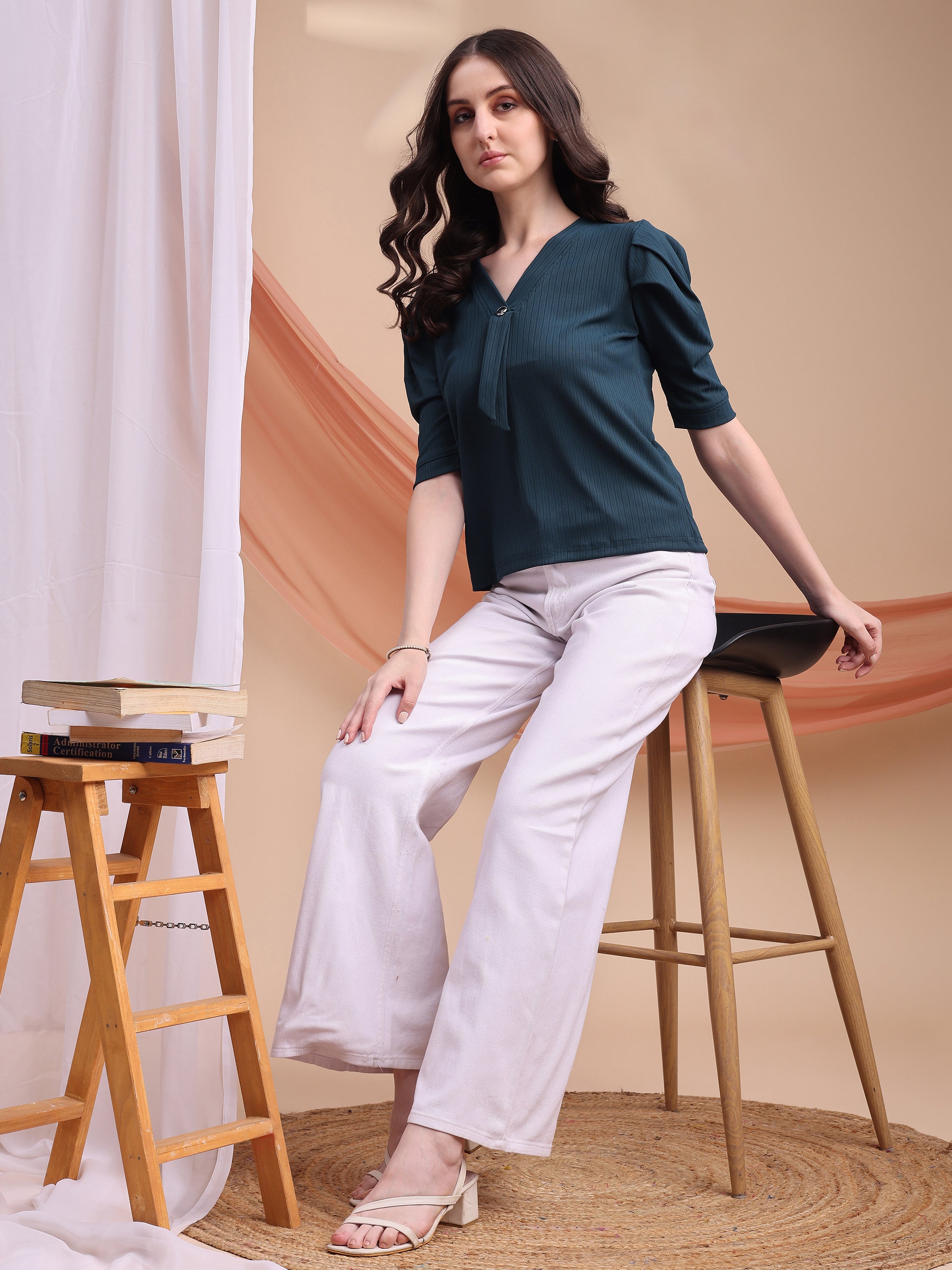 Women stretchable Casual tops