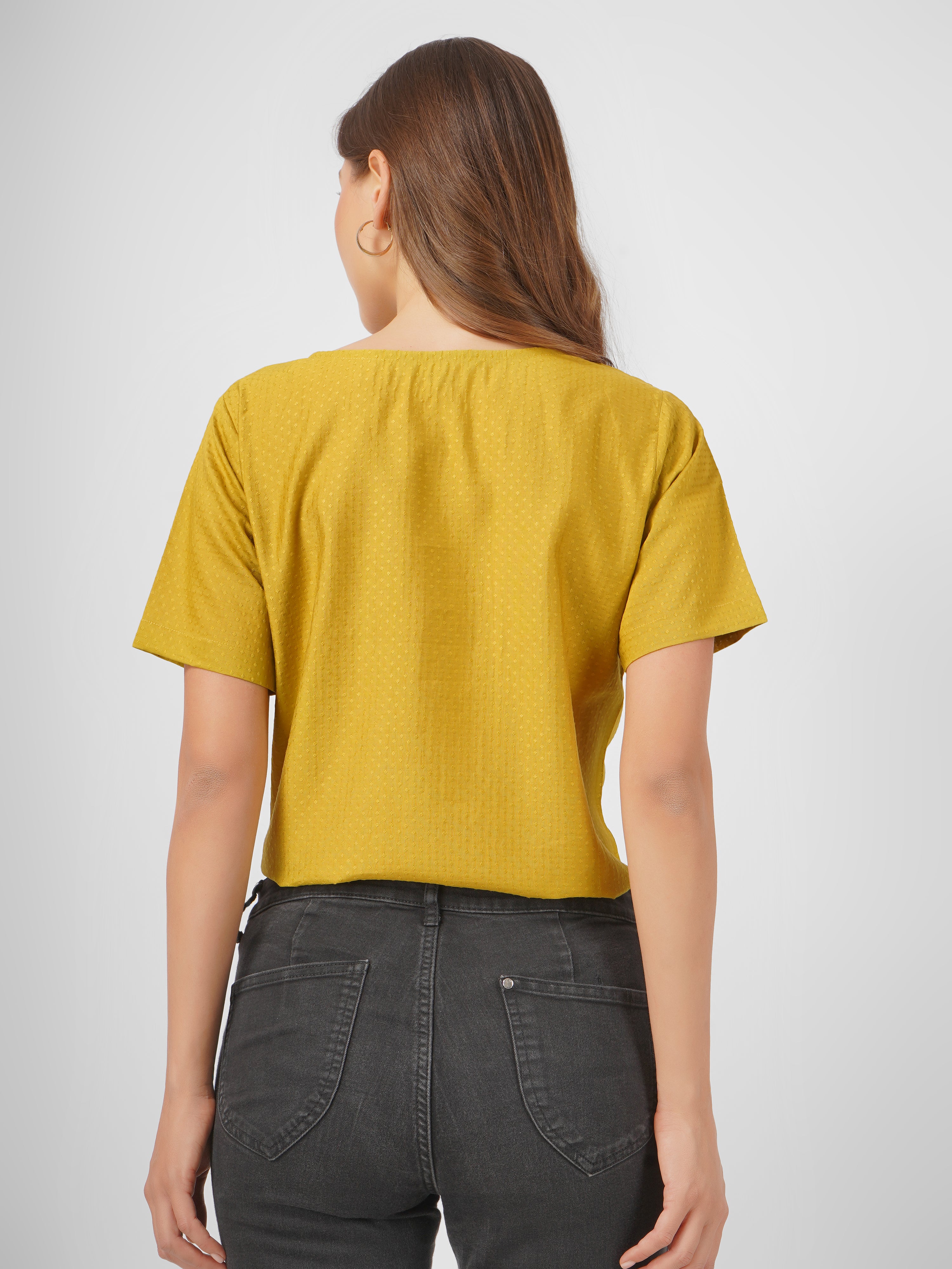 Women Solid Casual Top