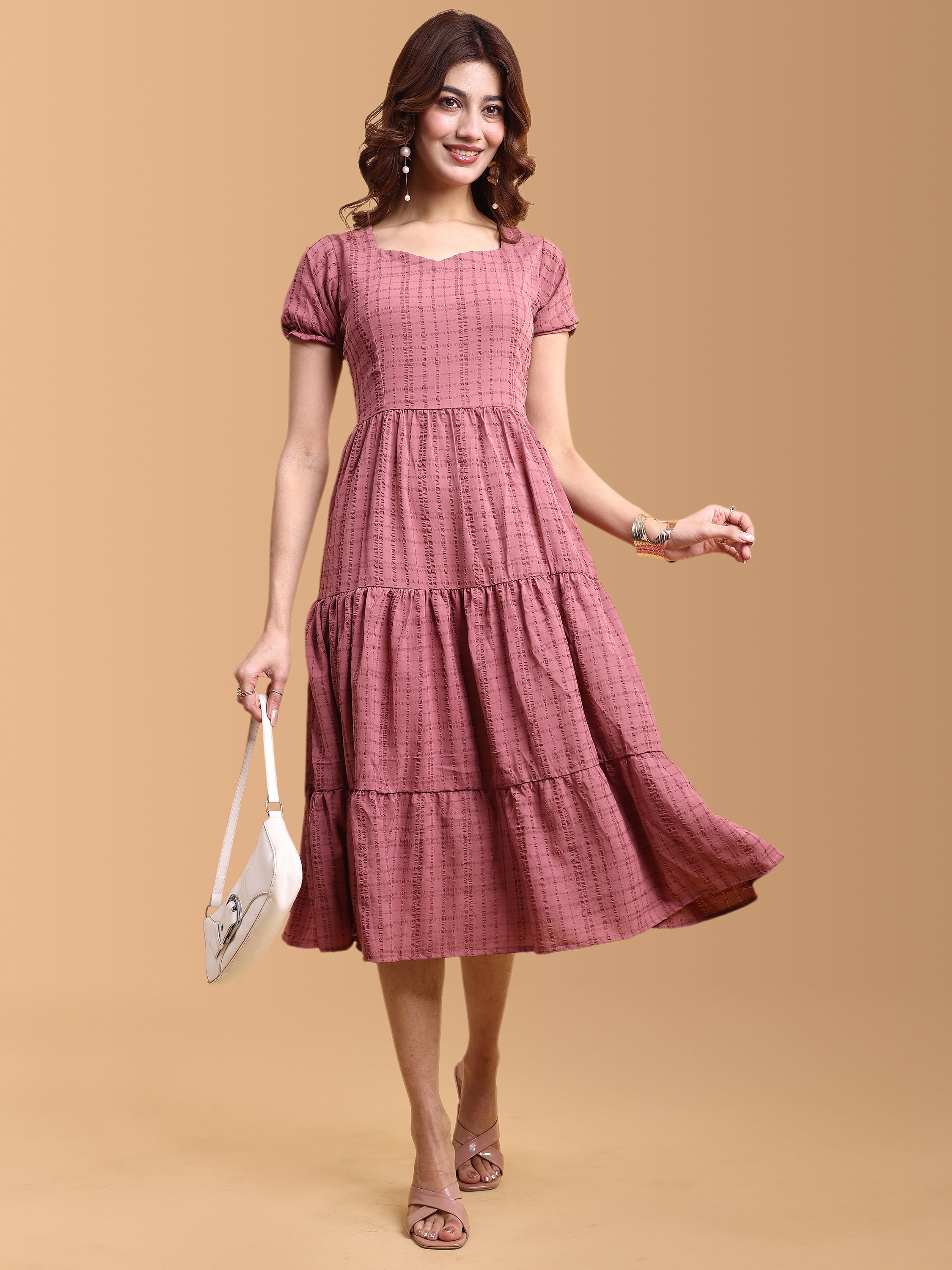 Women Fit & Flared Maxi Ethnic Dresses