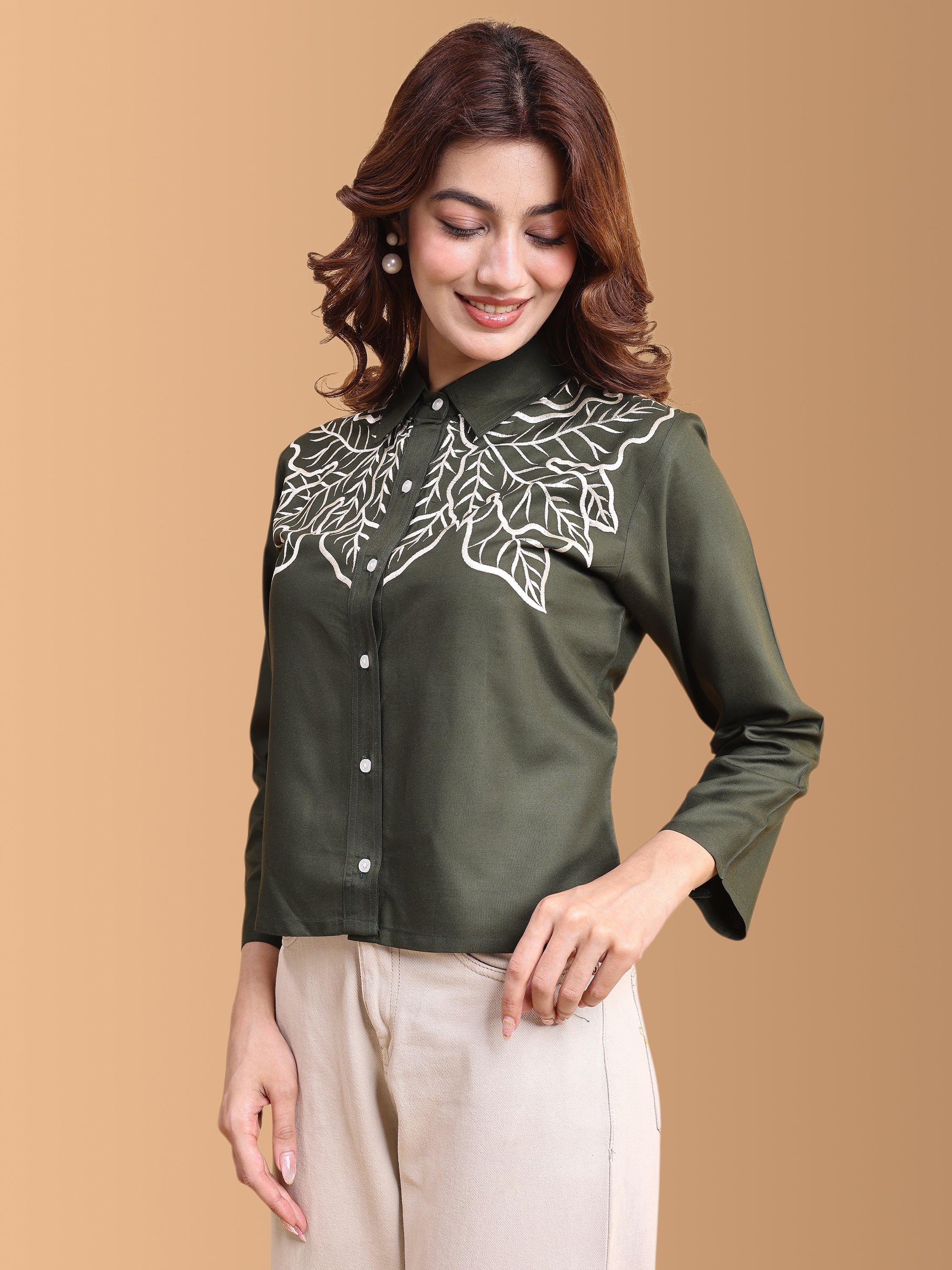 Women Embroidery Work Top
