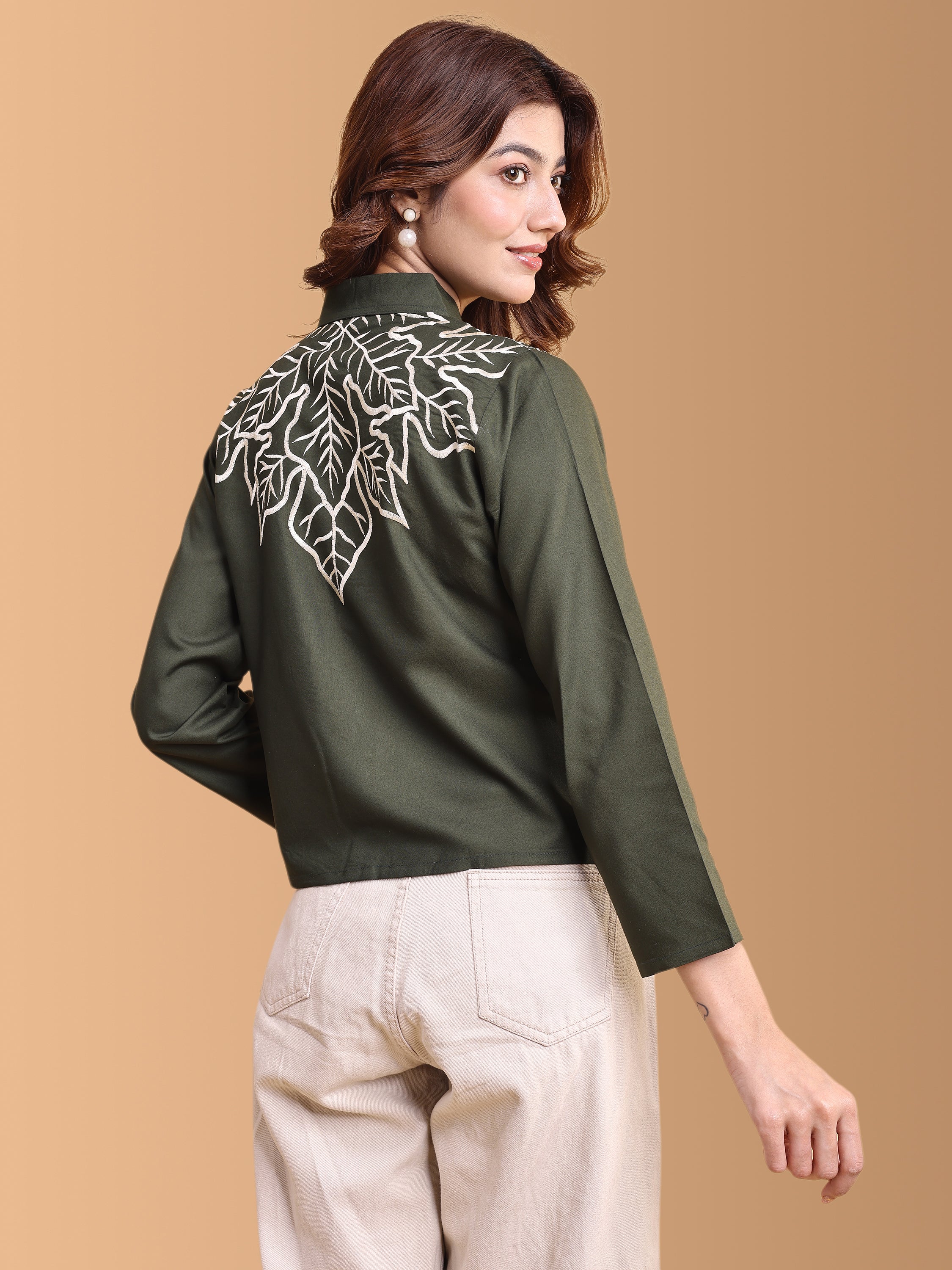 Women Embroidery Work Top