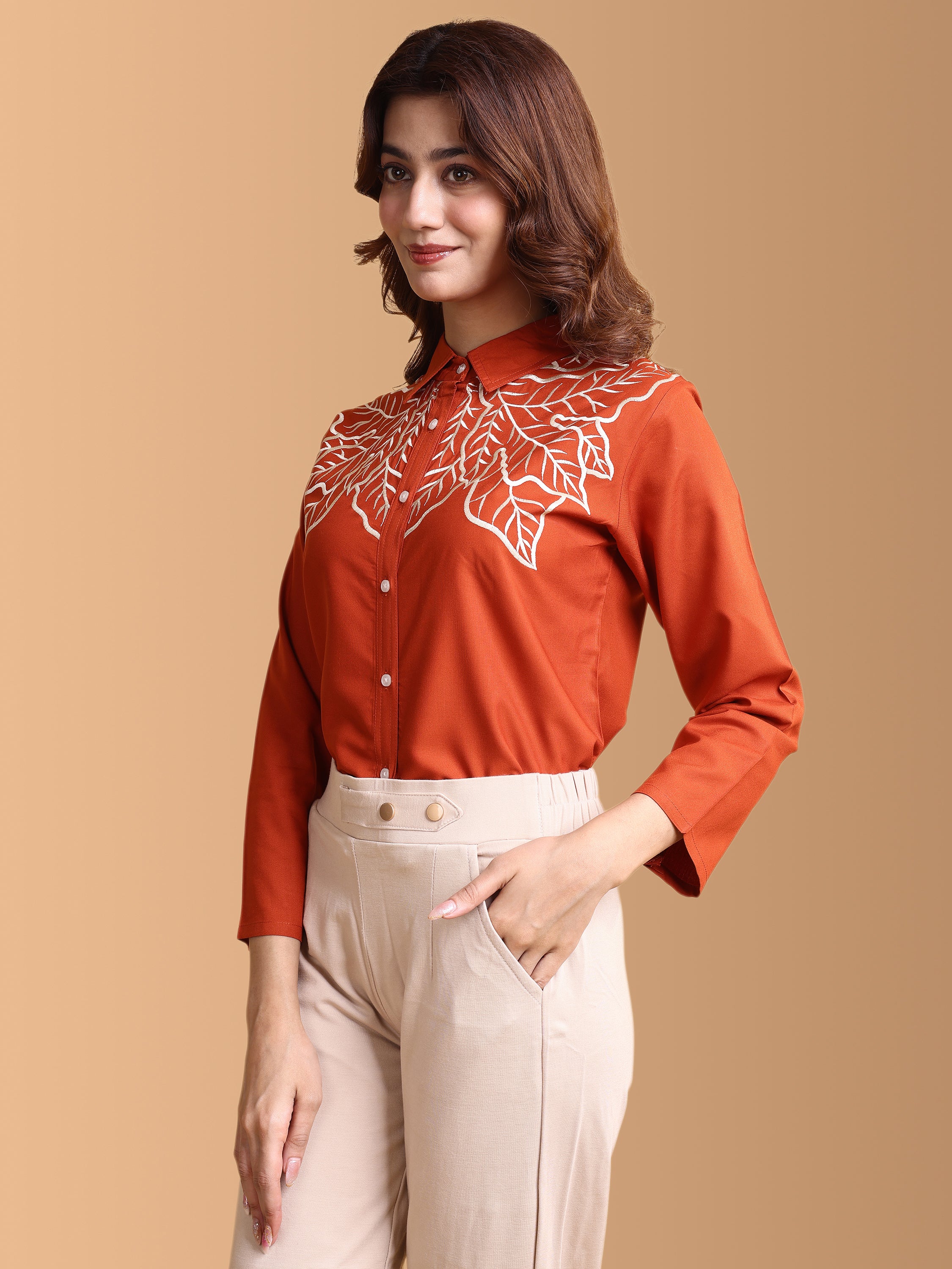 Women Embroidery Work Top