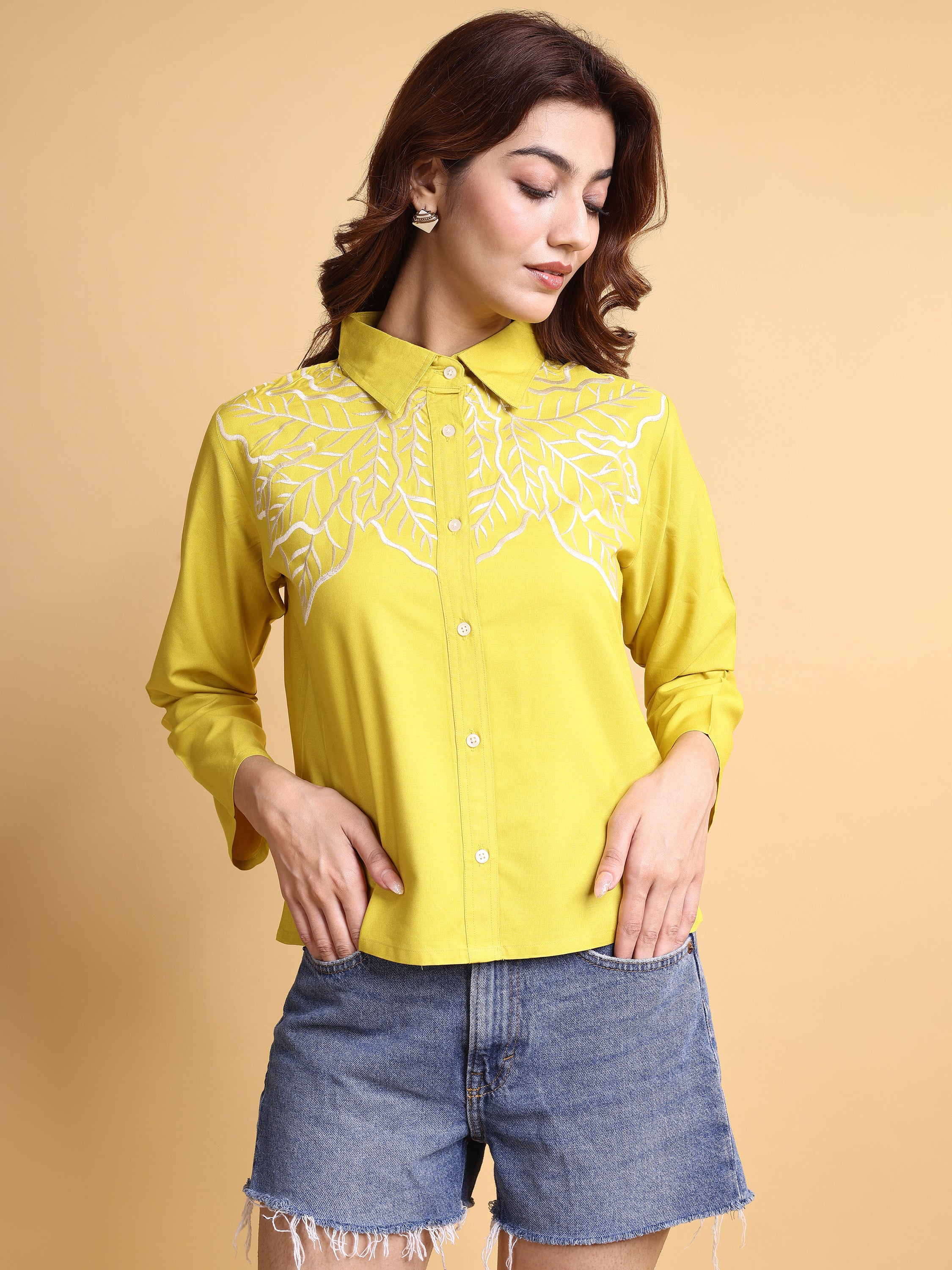 Women Embroidery Work Top