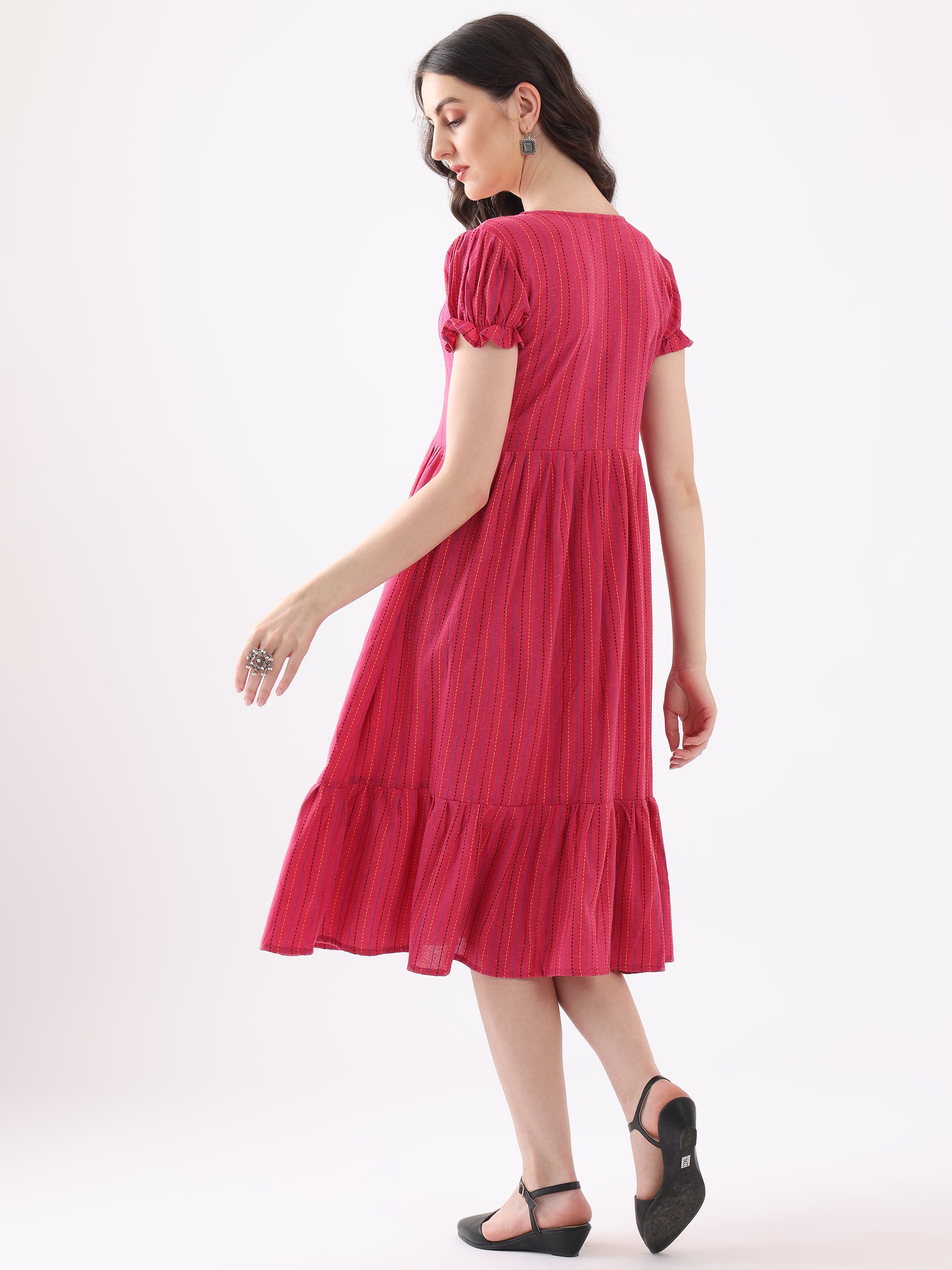 Women western Pure Cotton dress
