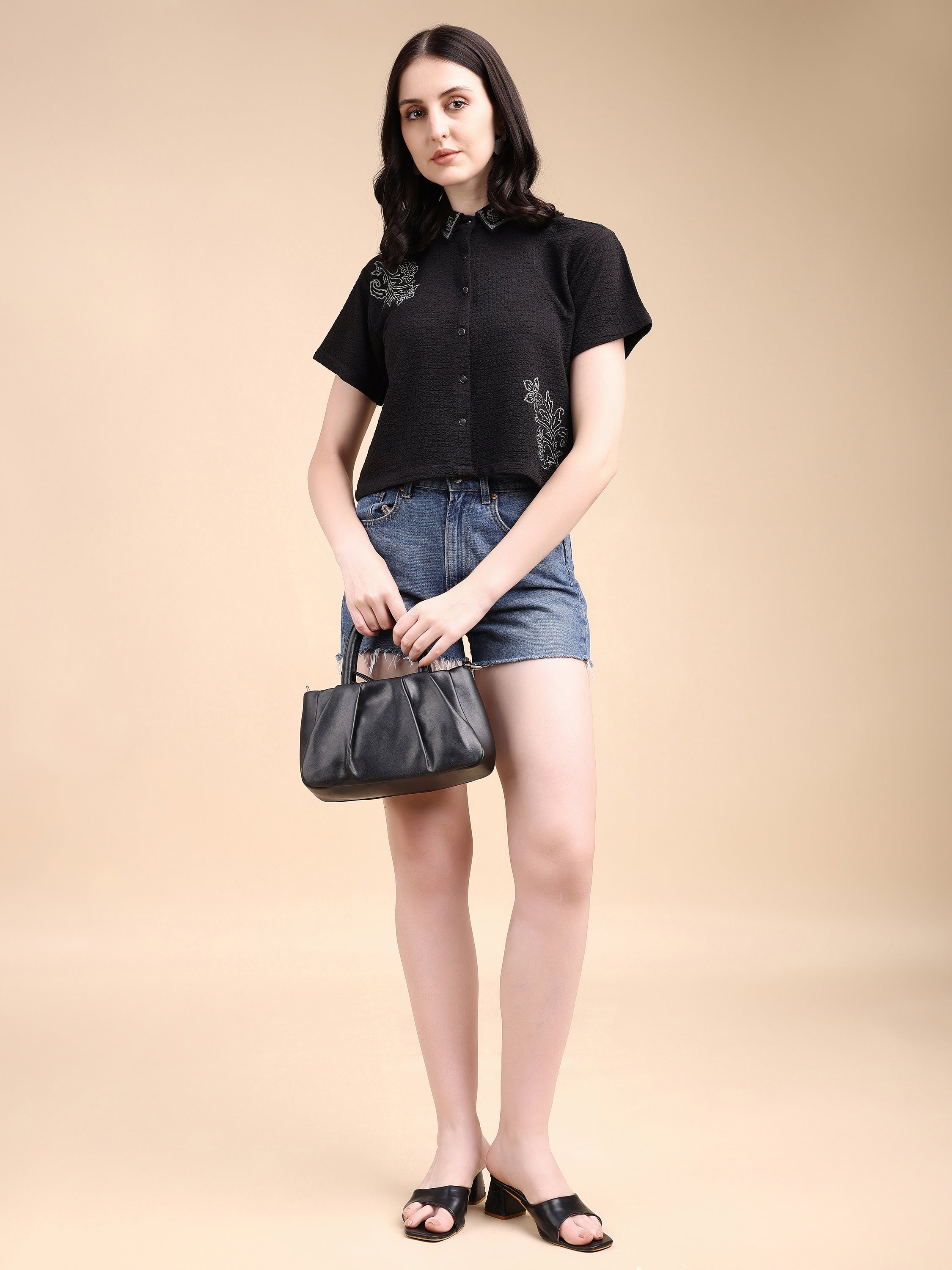 Women Block Printed Shirt