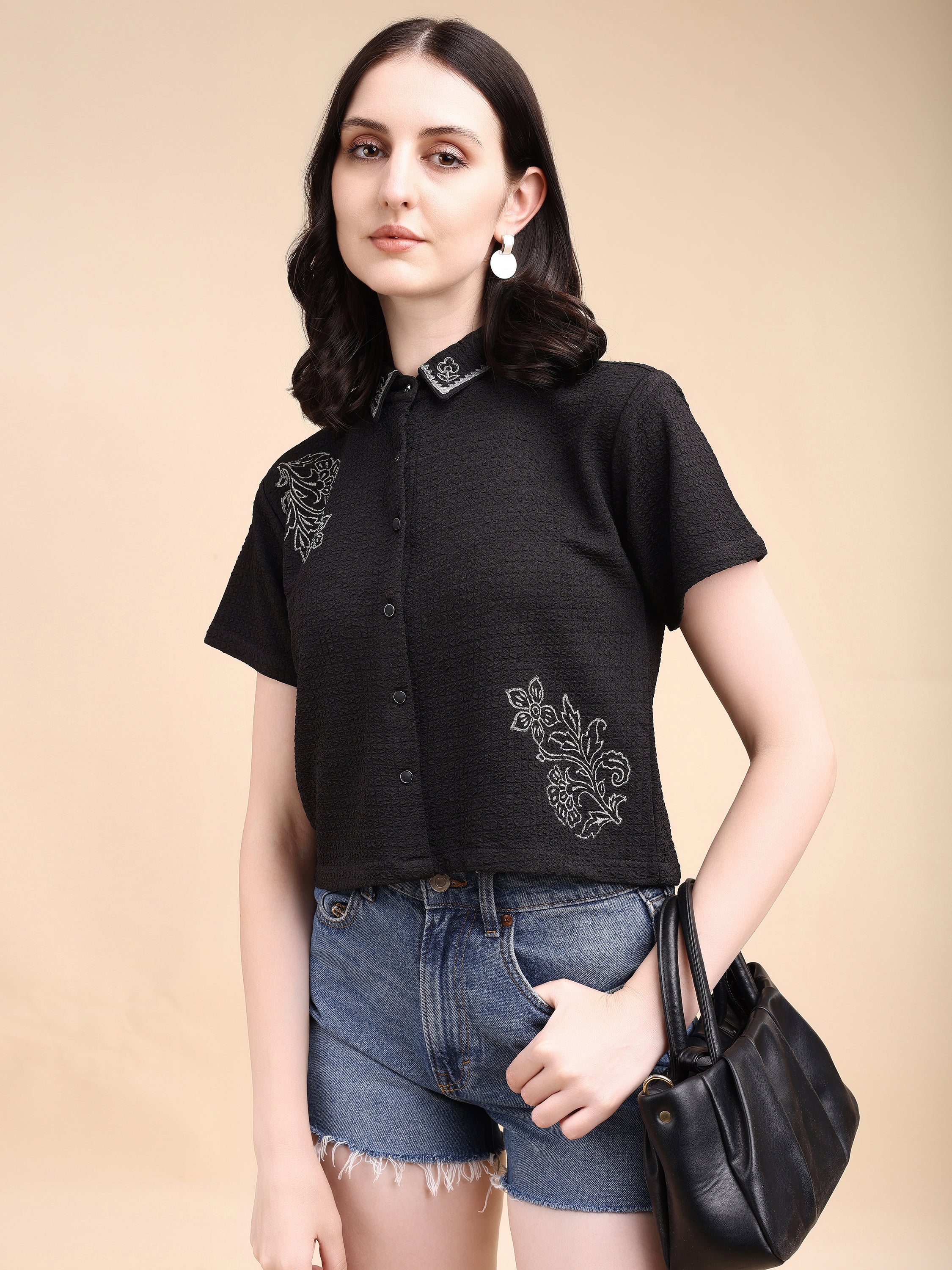 Women Block Printed Shirt