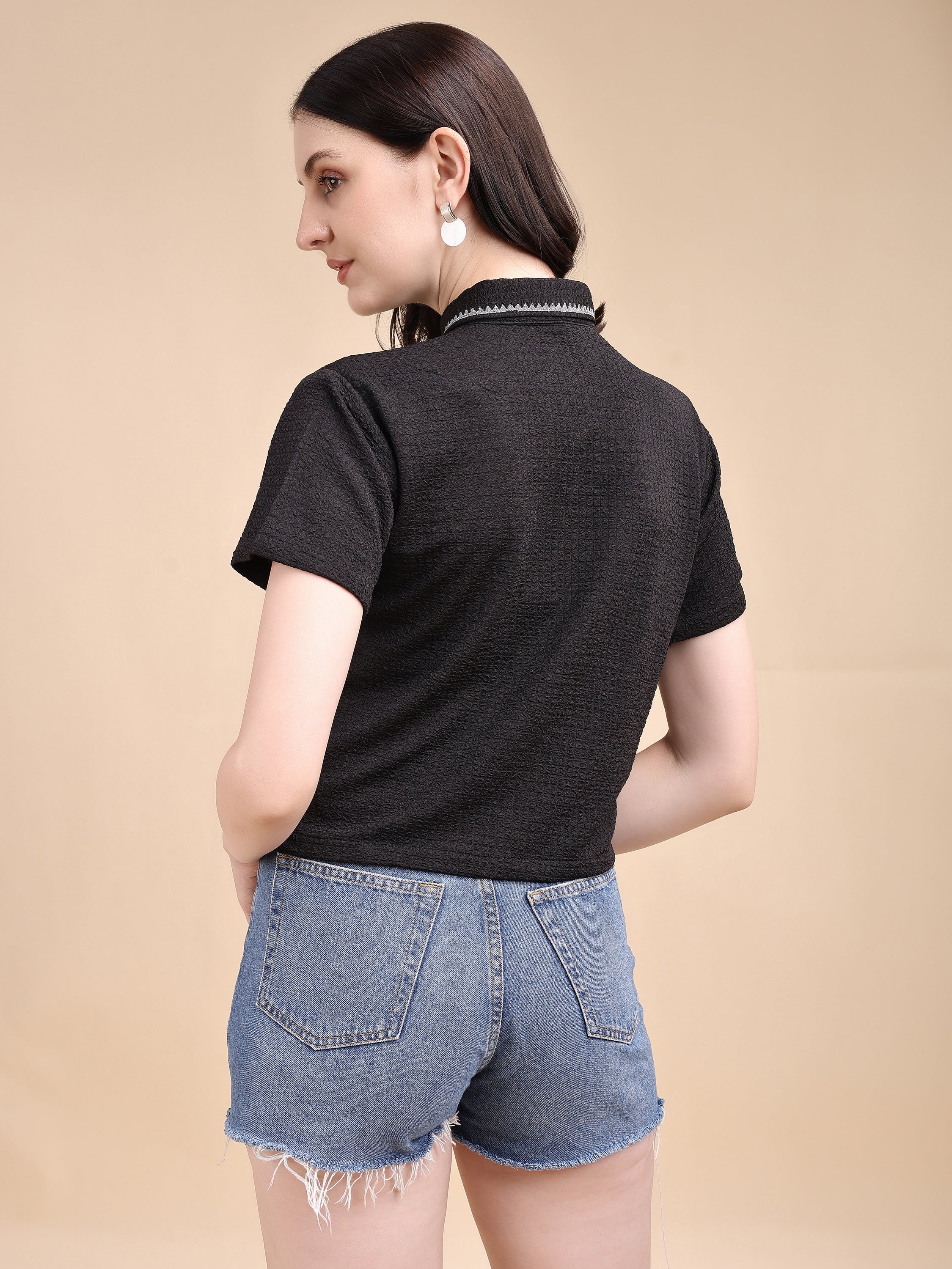 Women Block Printed Shirt