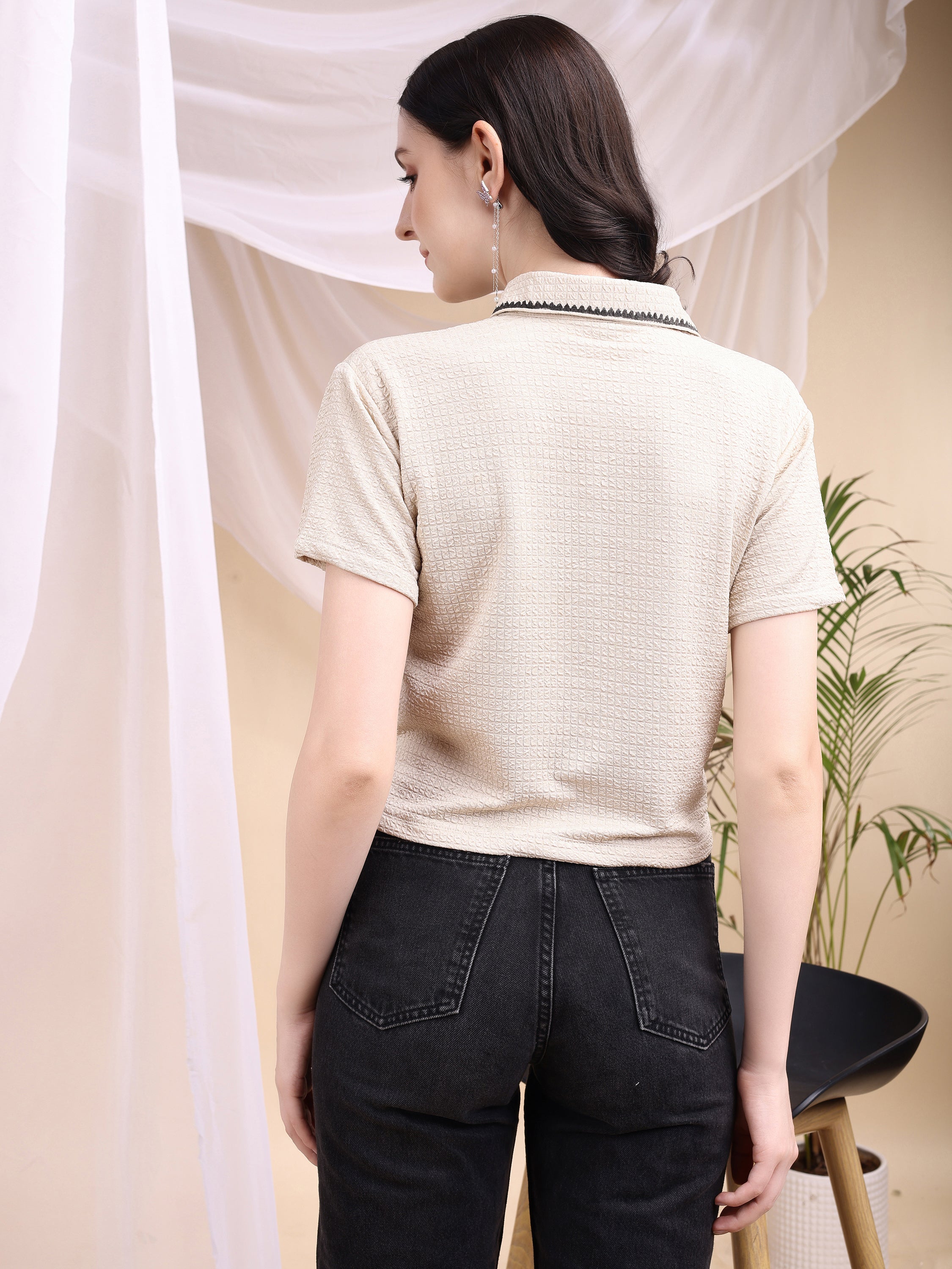 Women Block Printed Shirt