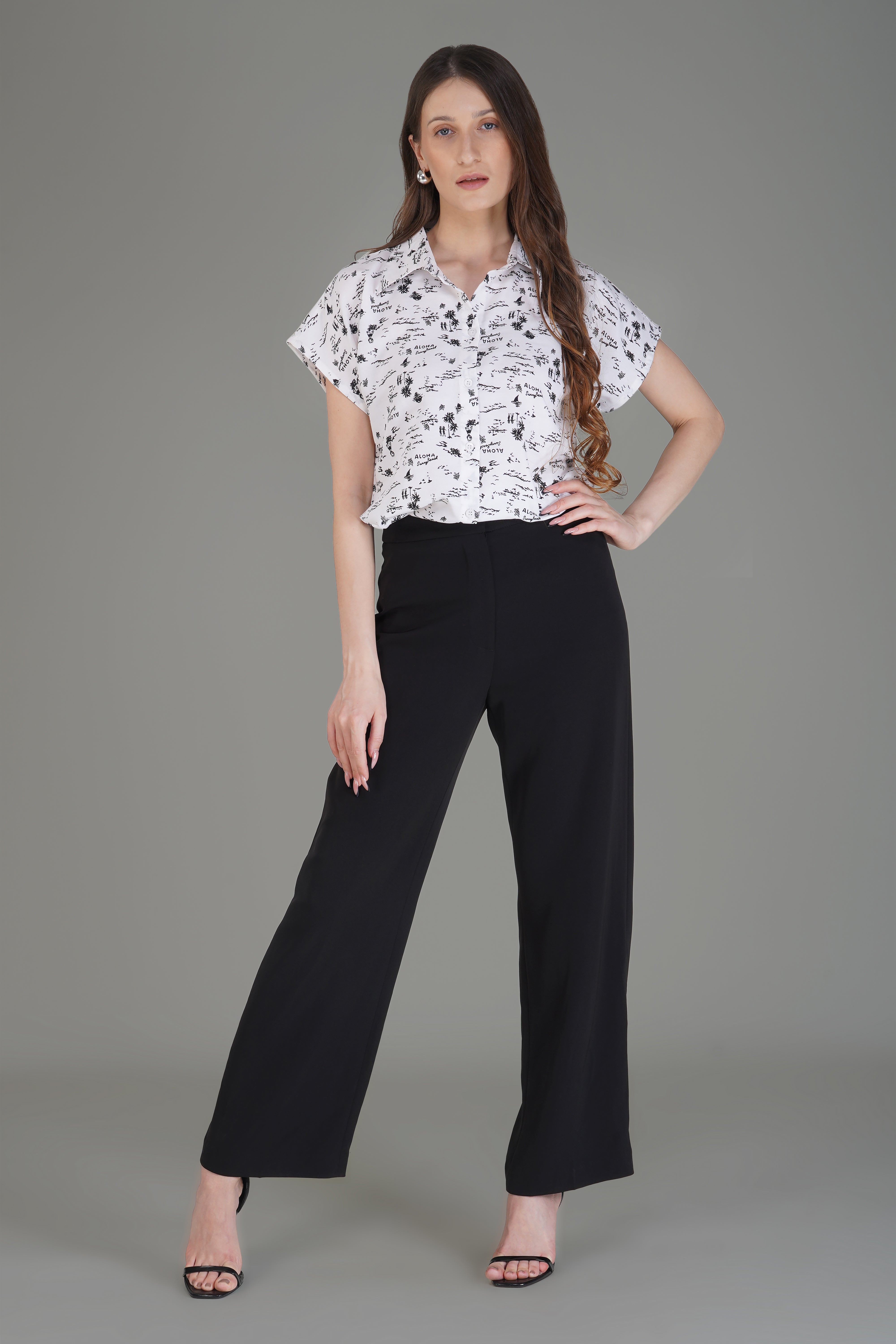 Women Printed Casual Tops