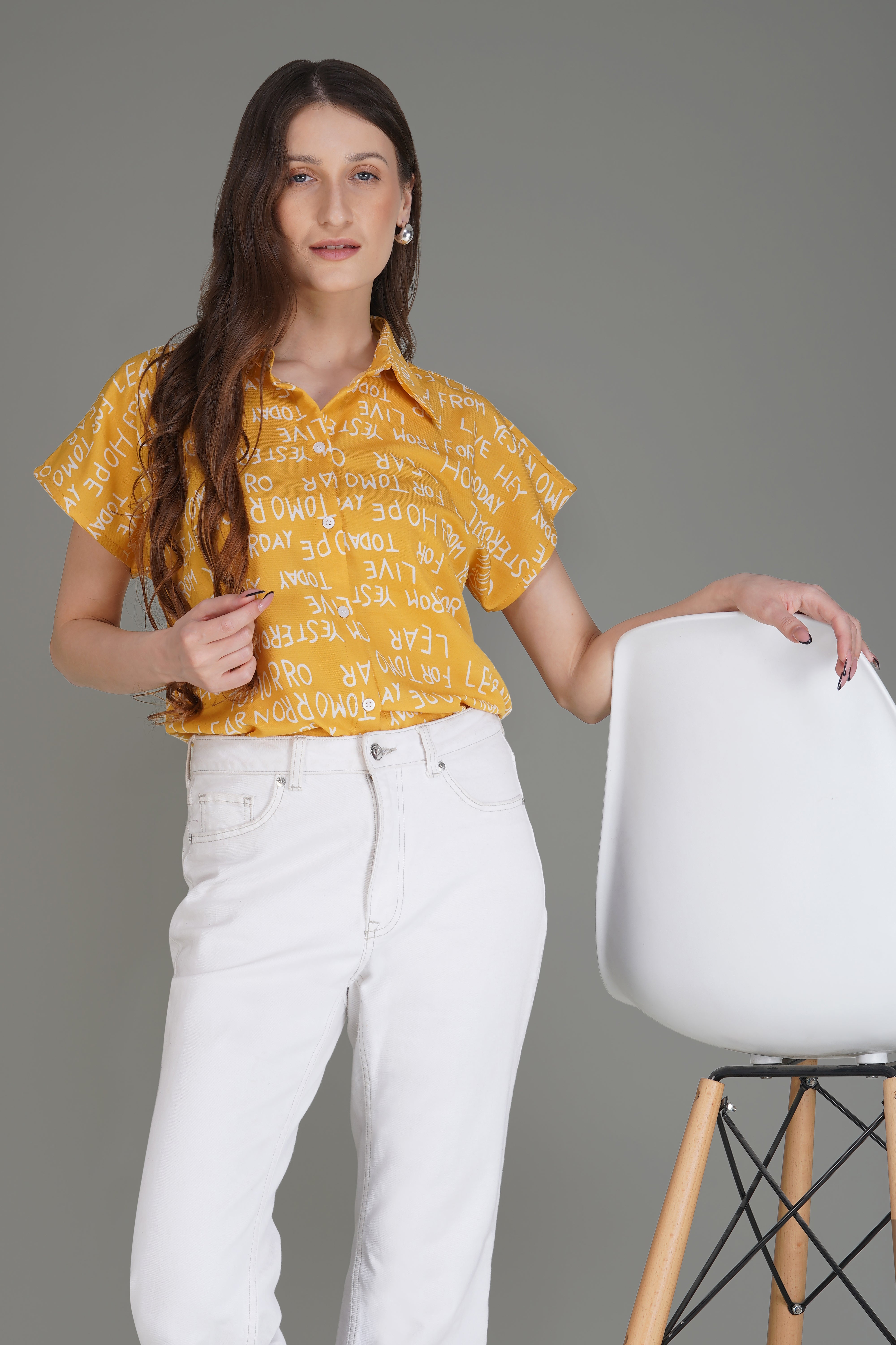 Women Printed Casual Tops