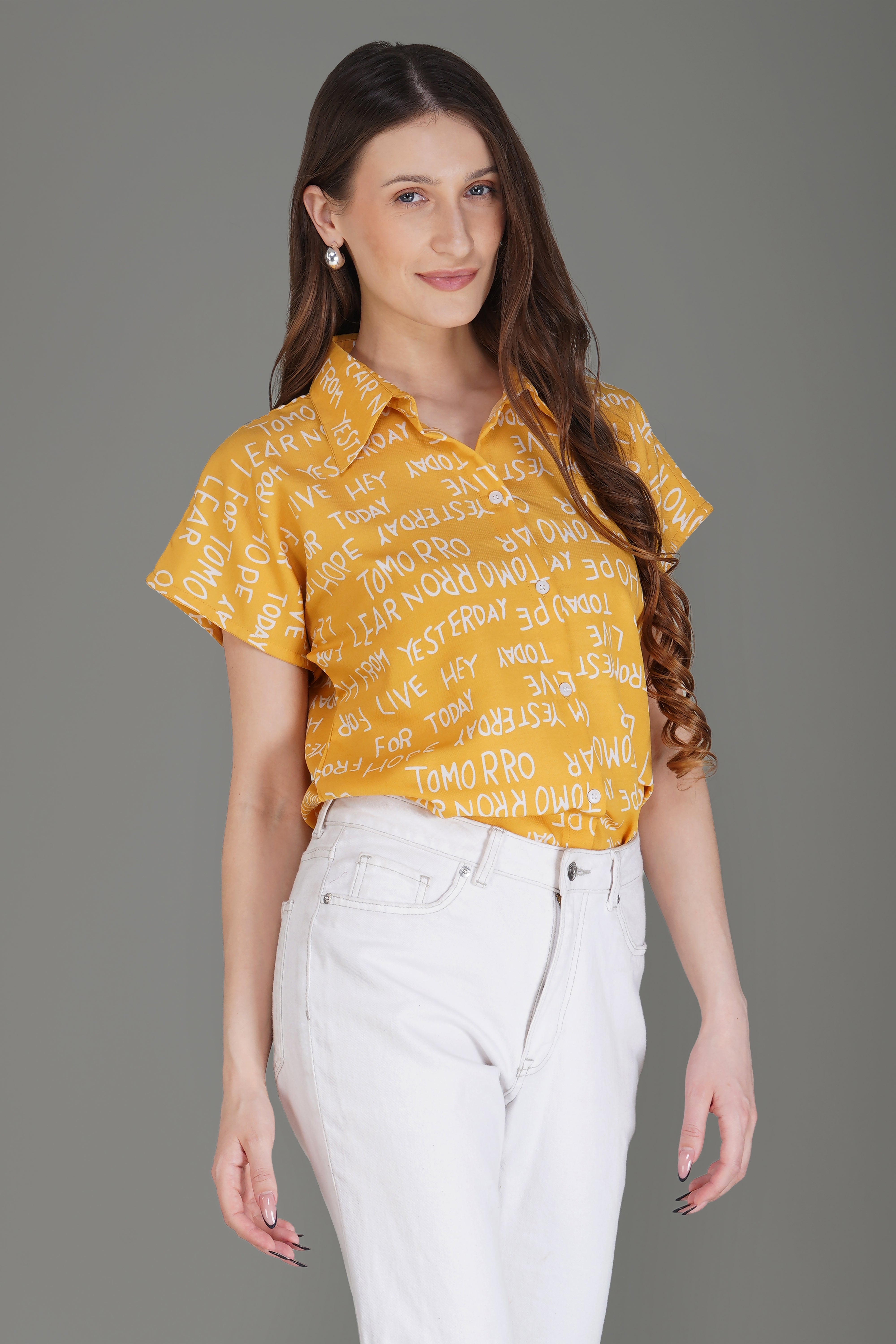 Women Printed Casual Tops