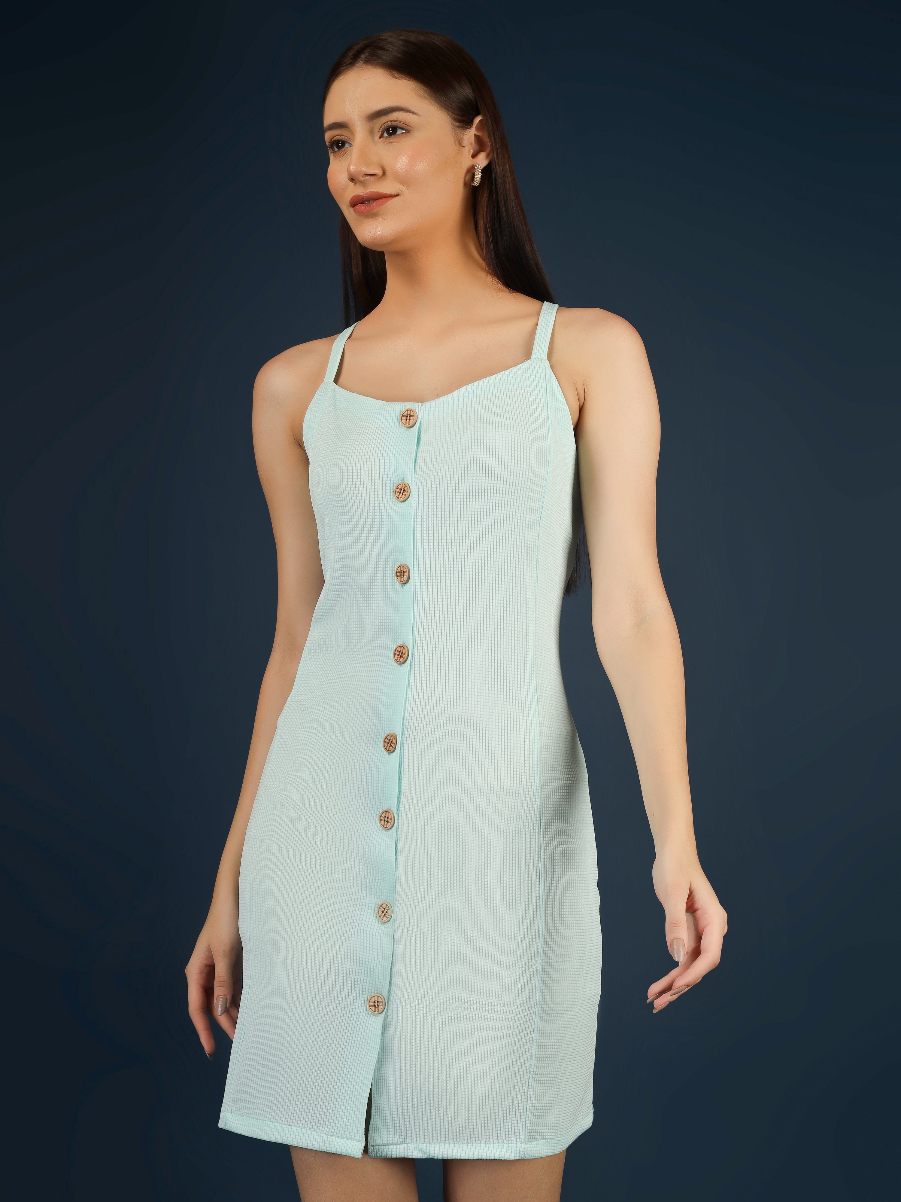 Women Solid Bodycon Dress