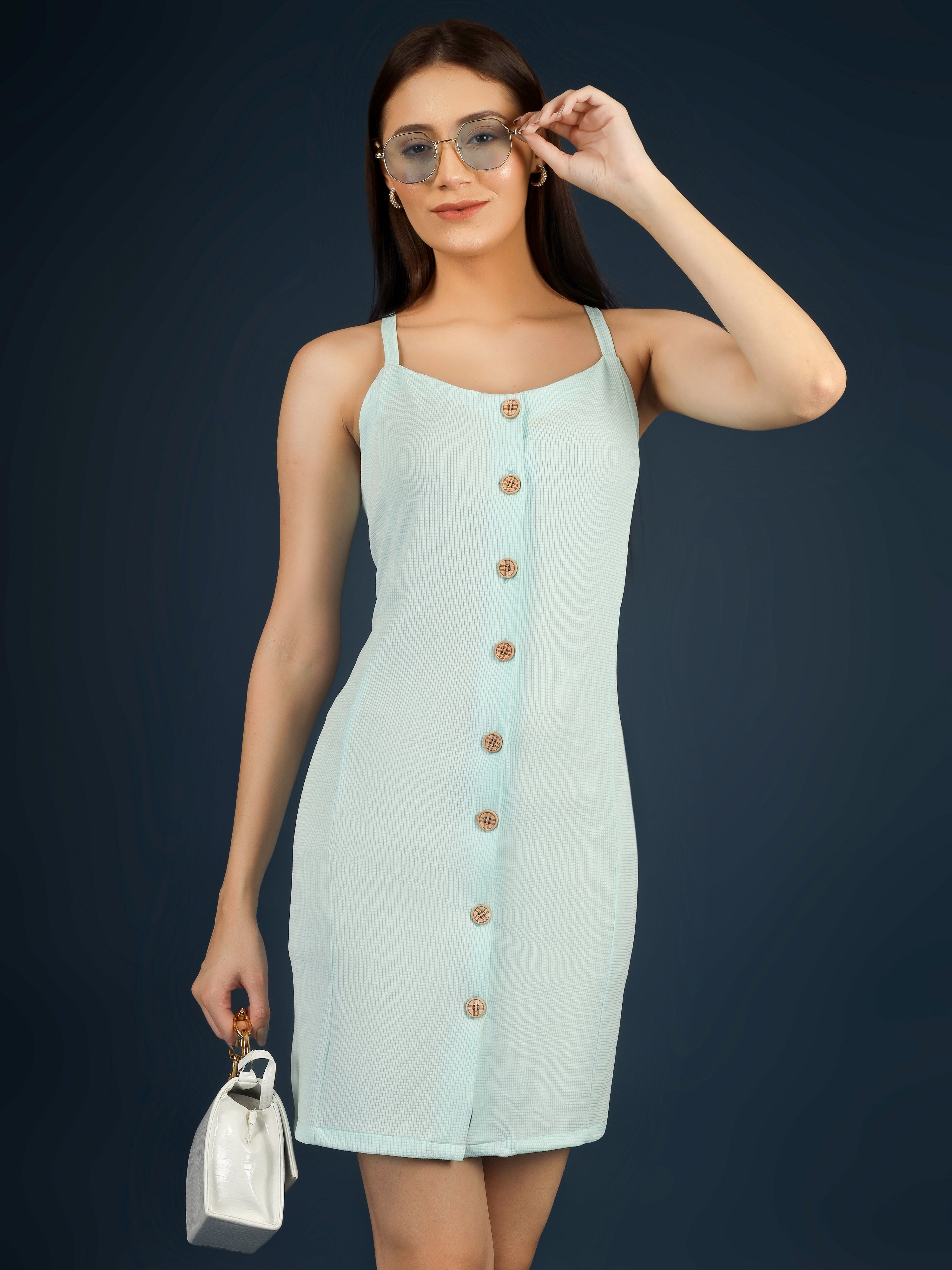 Women Solid Bodycon Dress