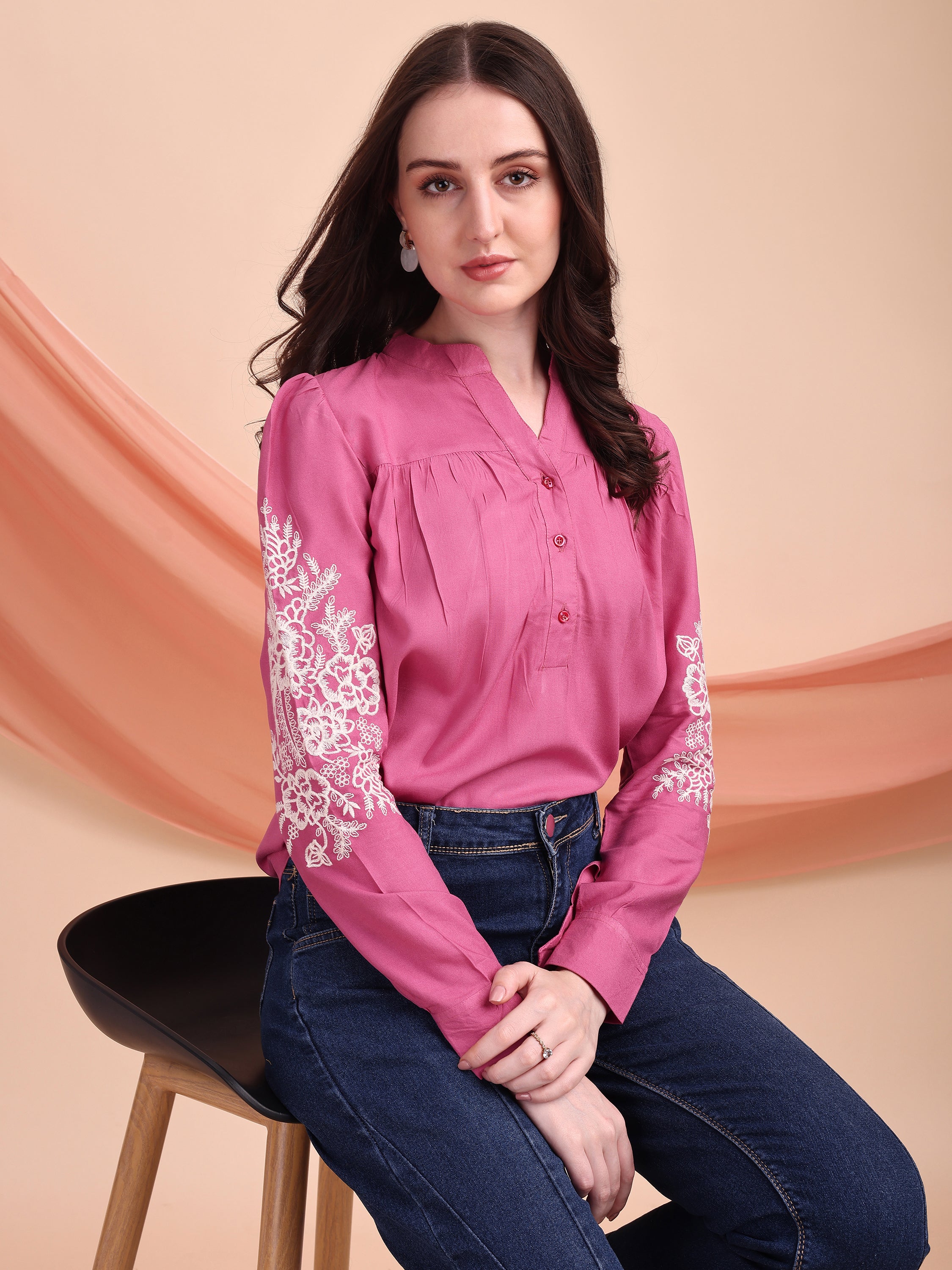 Women Sleeve Work Top