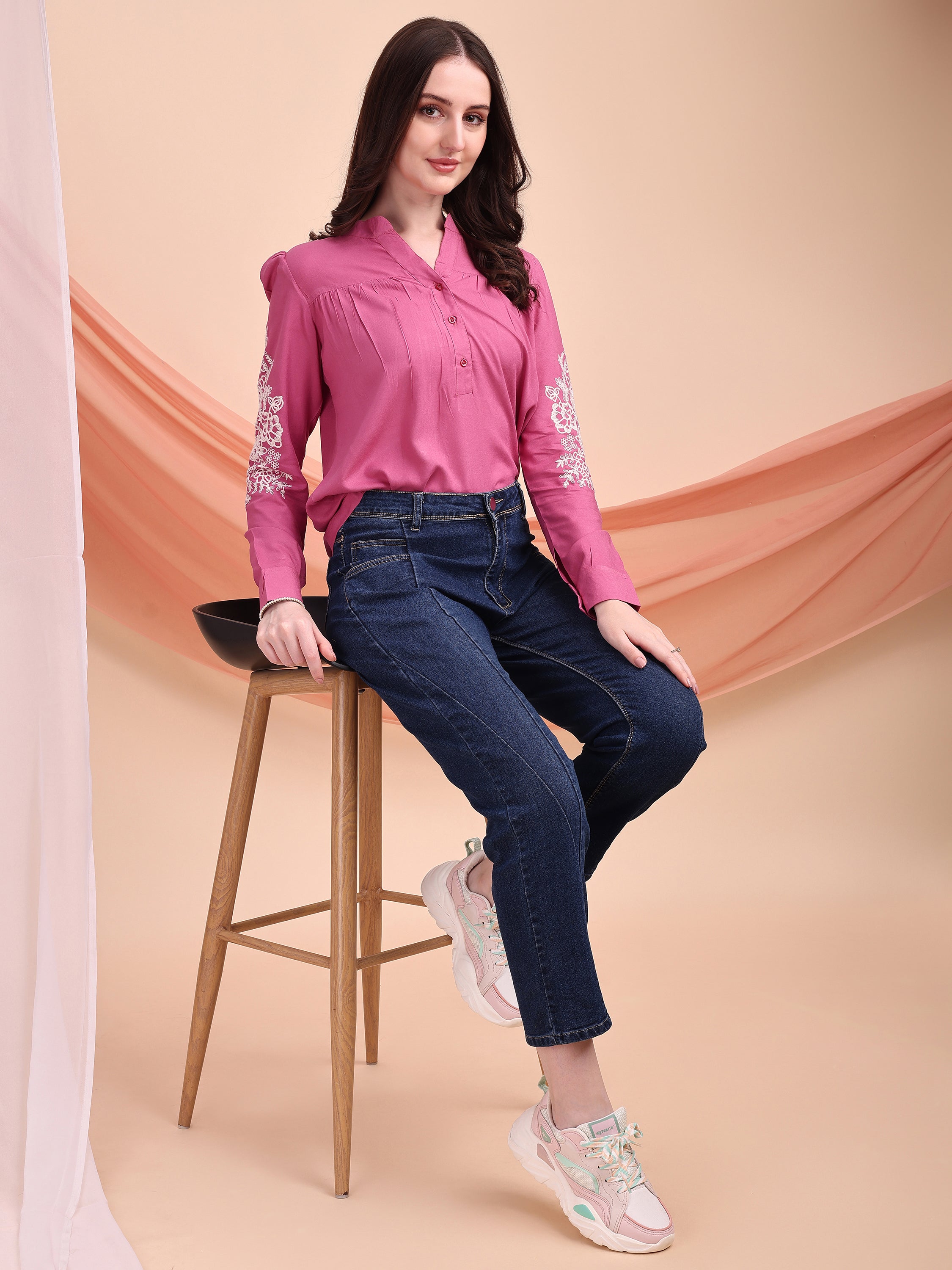 Women Sleeve Work Top