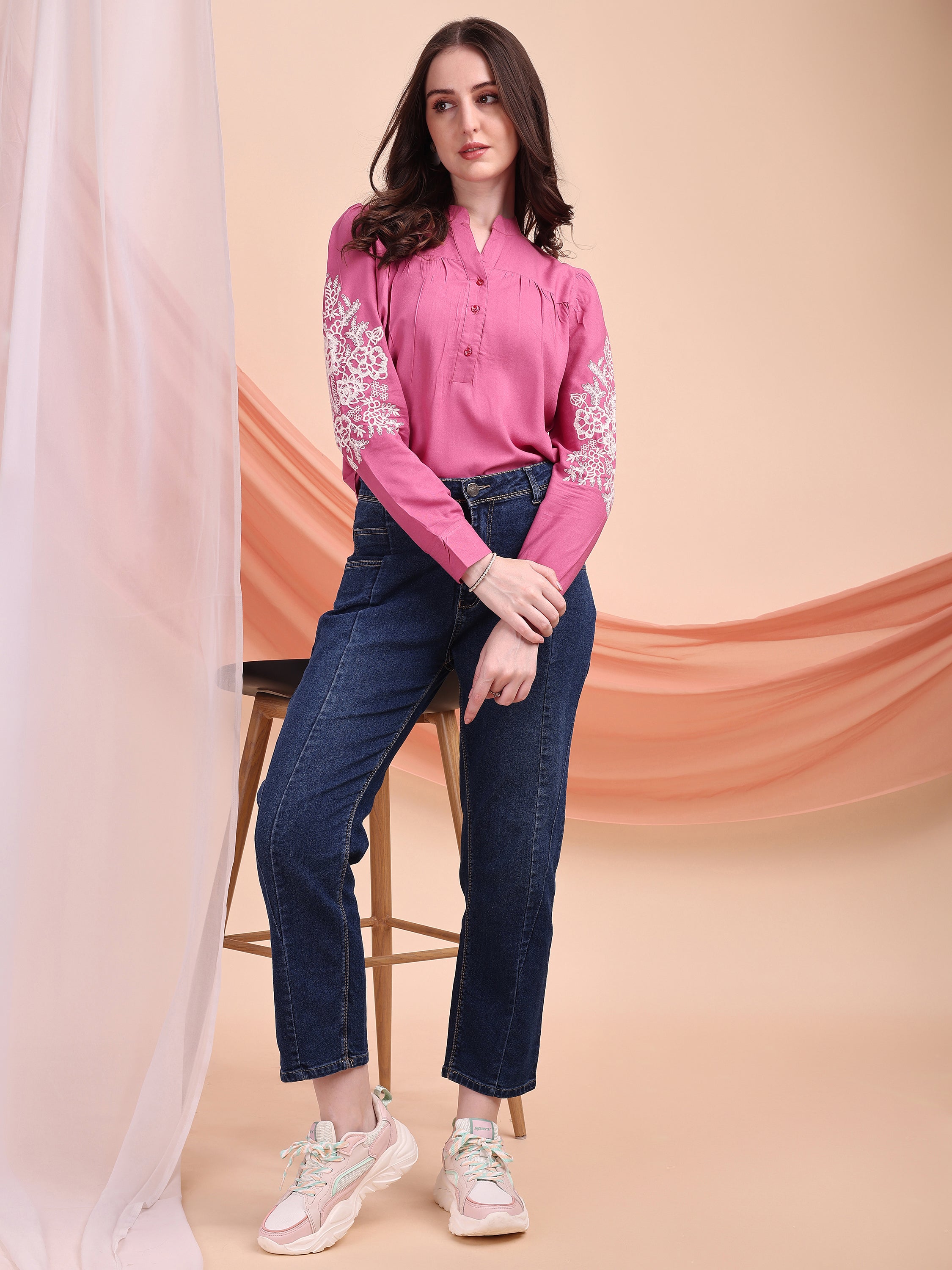 Women Sleeve Work Top