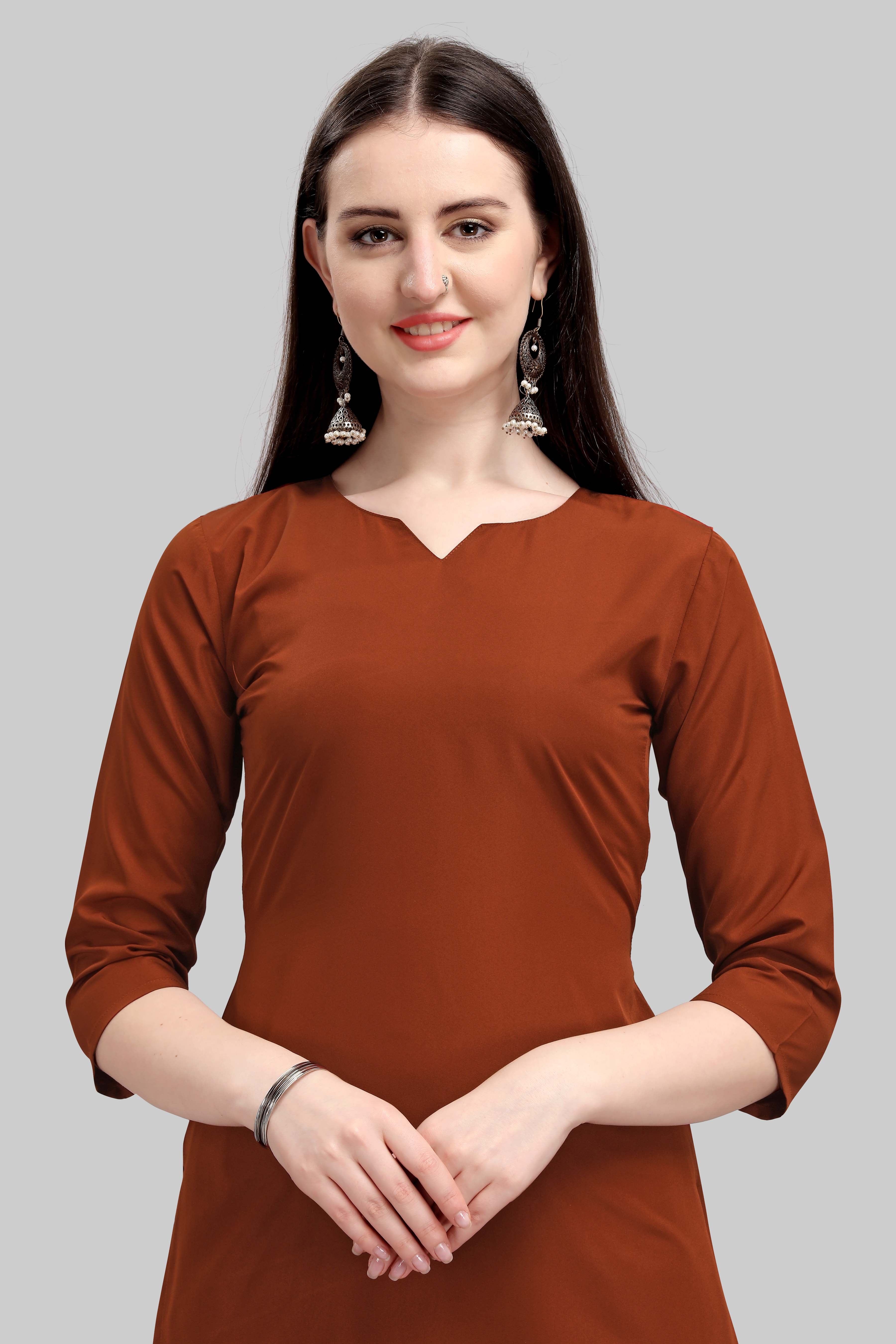 Women Solid Formal Kurta Pant