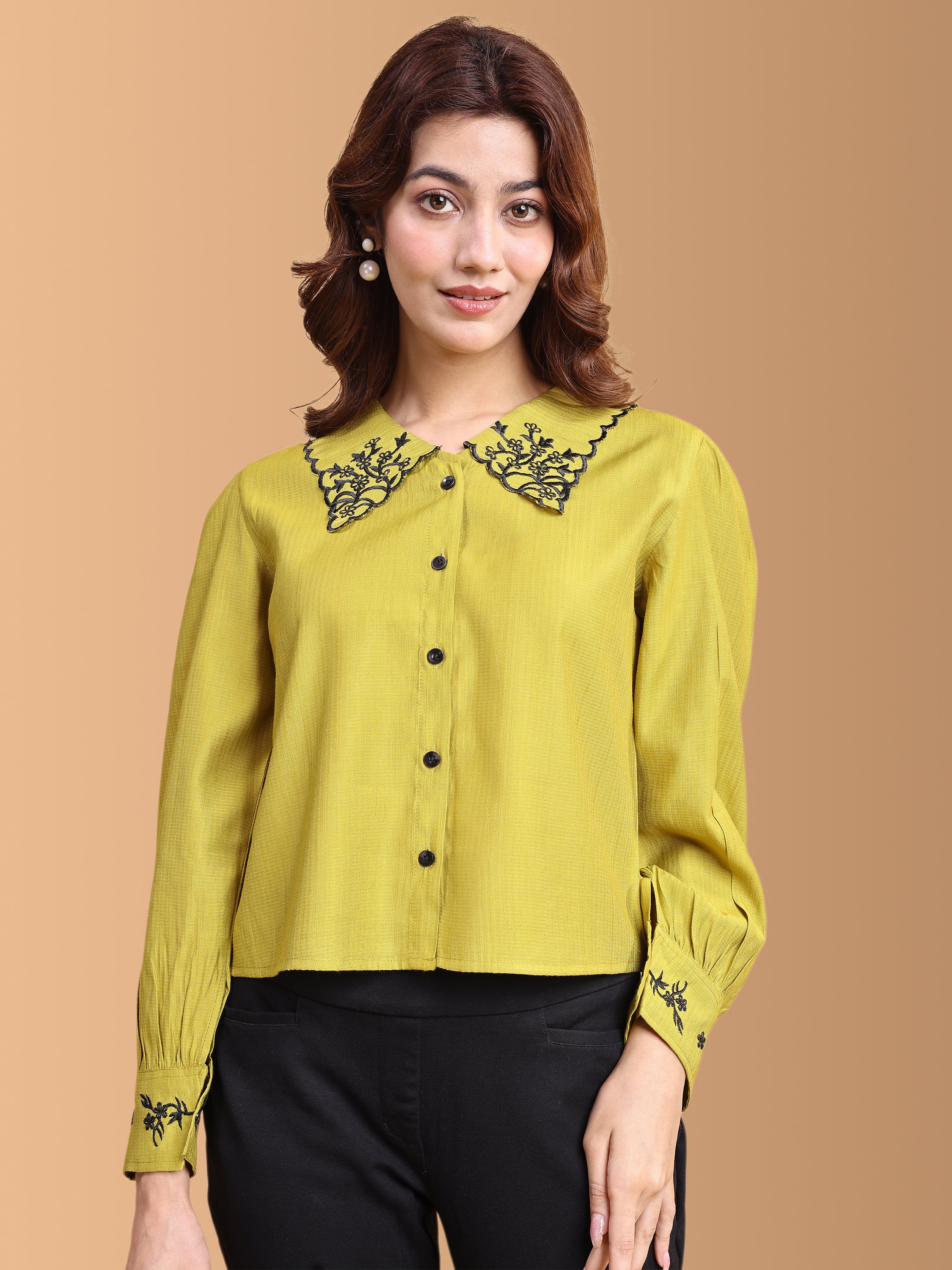 Women Embroidery Work Top