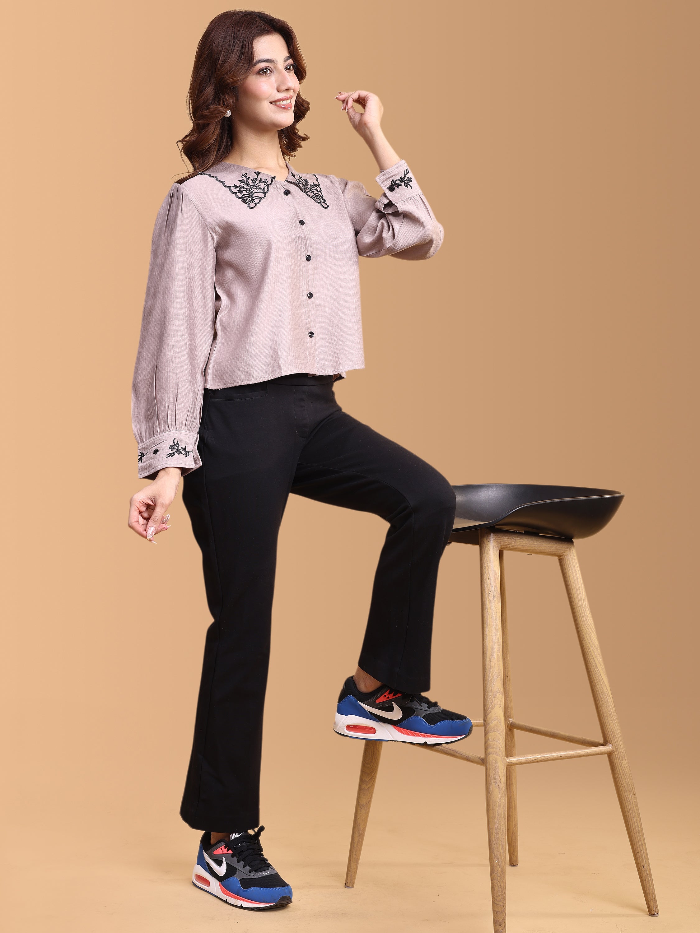 Women Embroidery Work Top