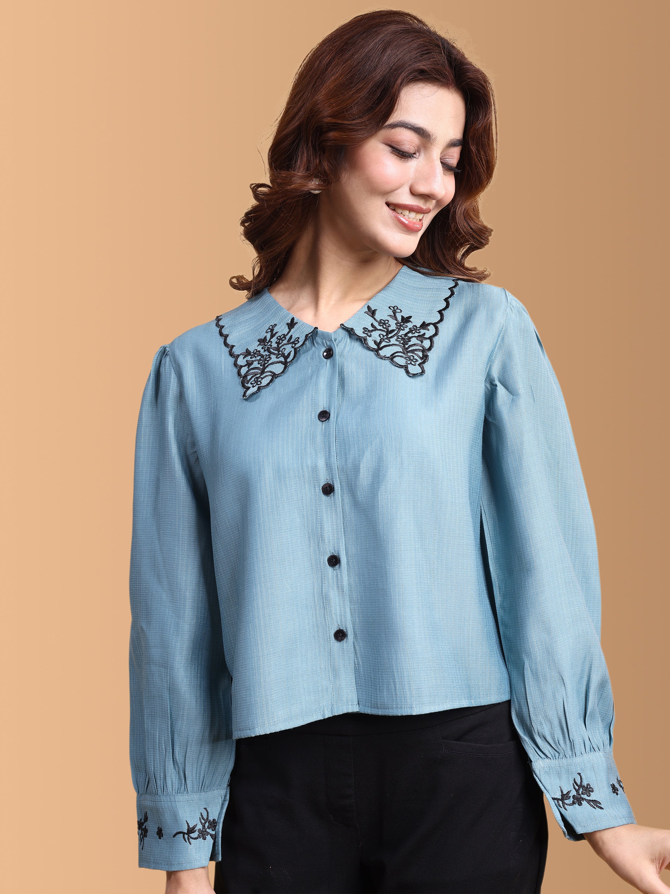 Women Embroidery Work Top
