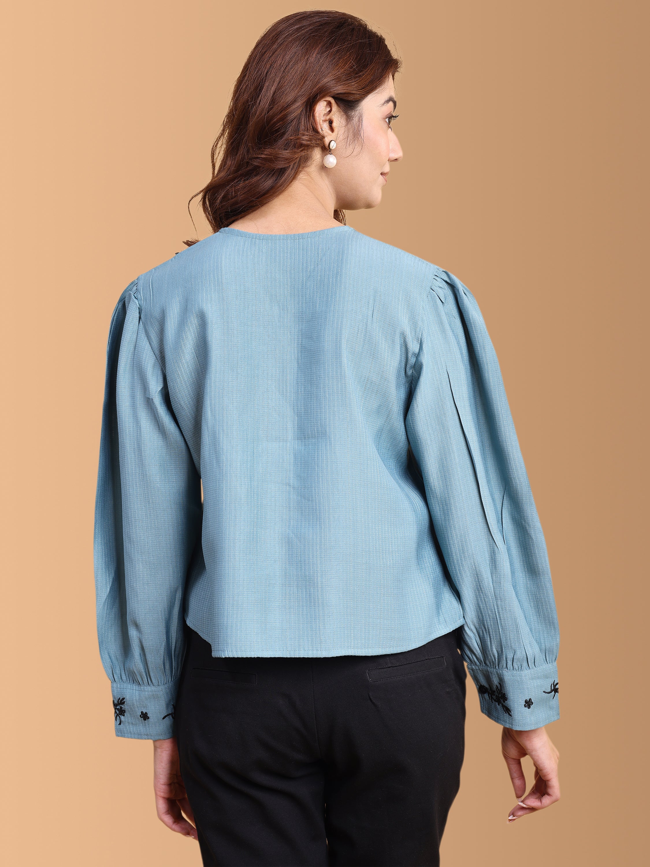 Women Embroidery Work Top