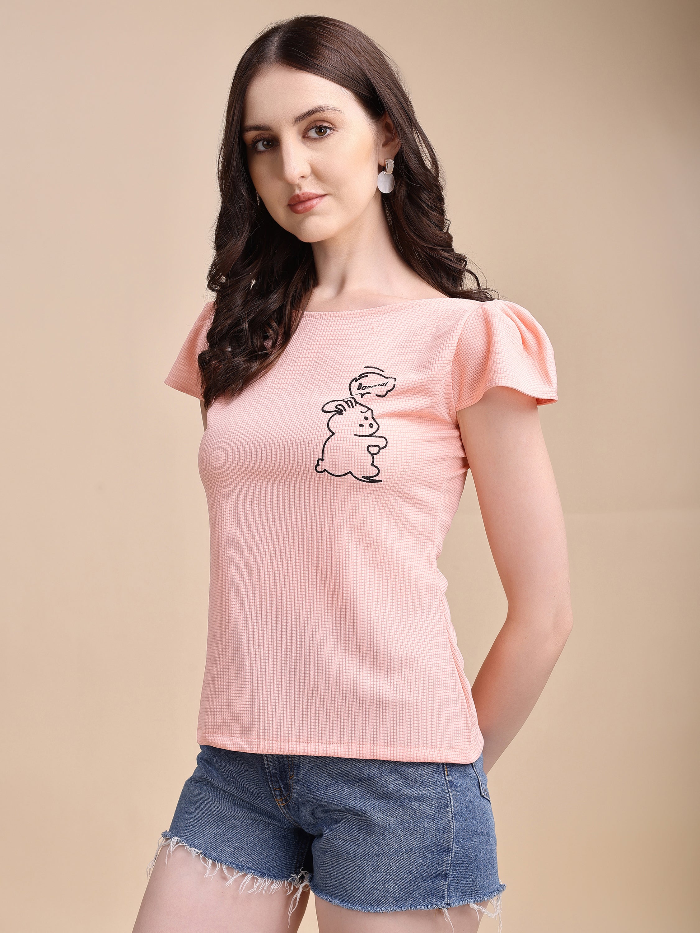 Kinjo Women Solid Formal Tops