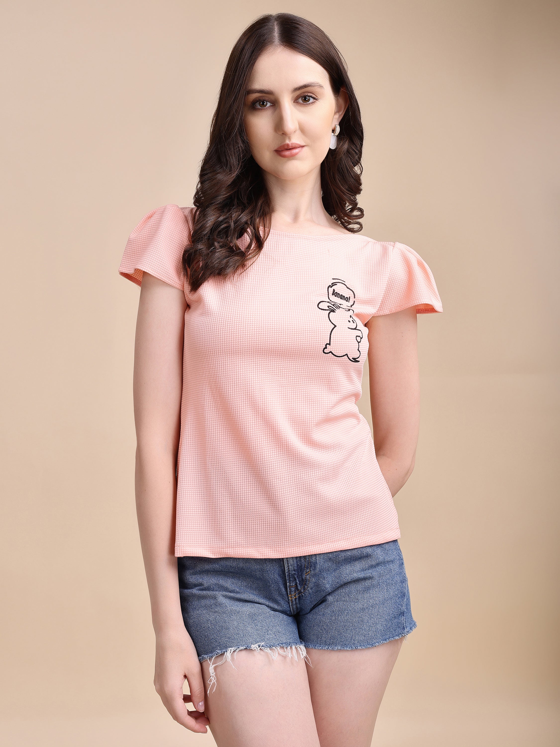 Kinjo Women Solid Formal Tops