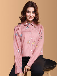 Women Animal Printed Shirt