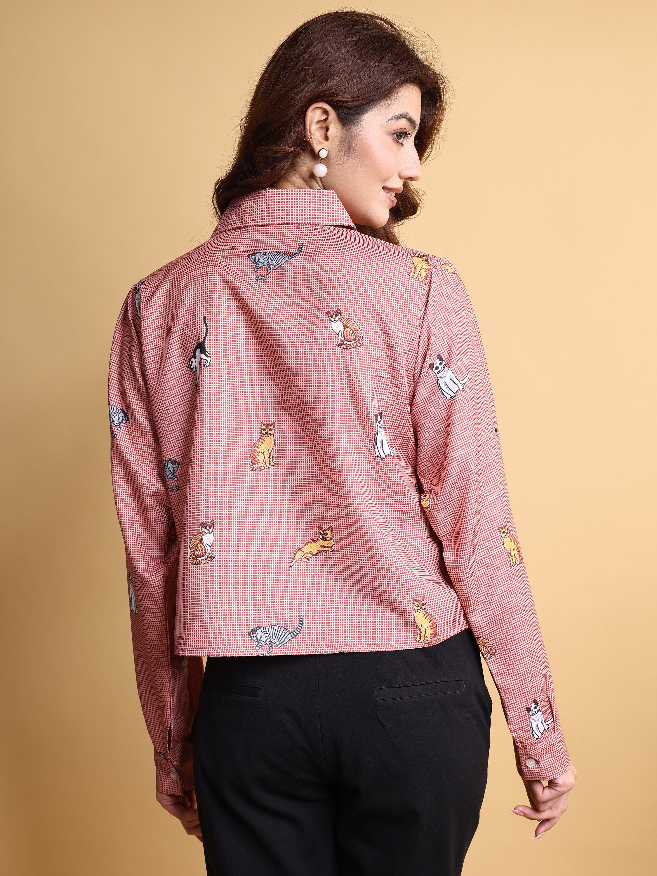 Women Animal Printed Shirt