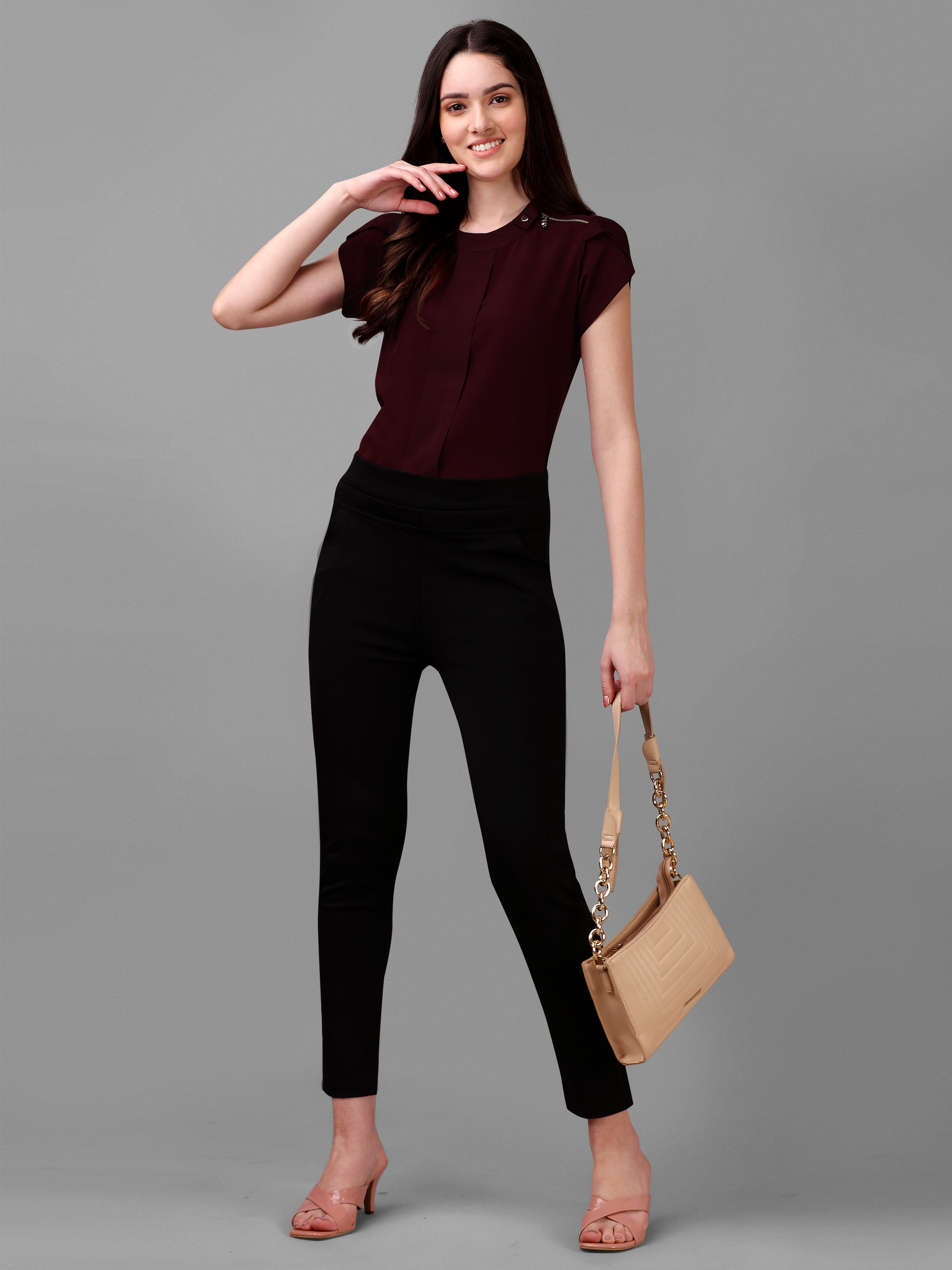 Women Soft American Crepe Western Top for women
