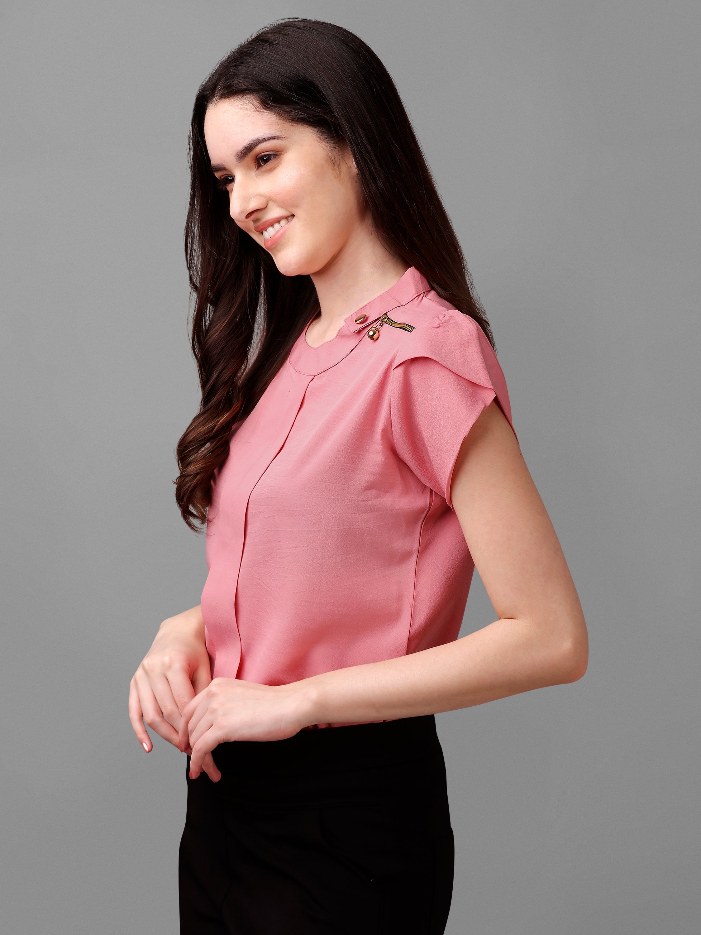 Women Soft American Crepe Western Top for women