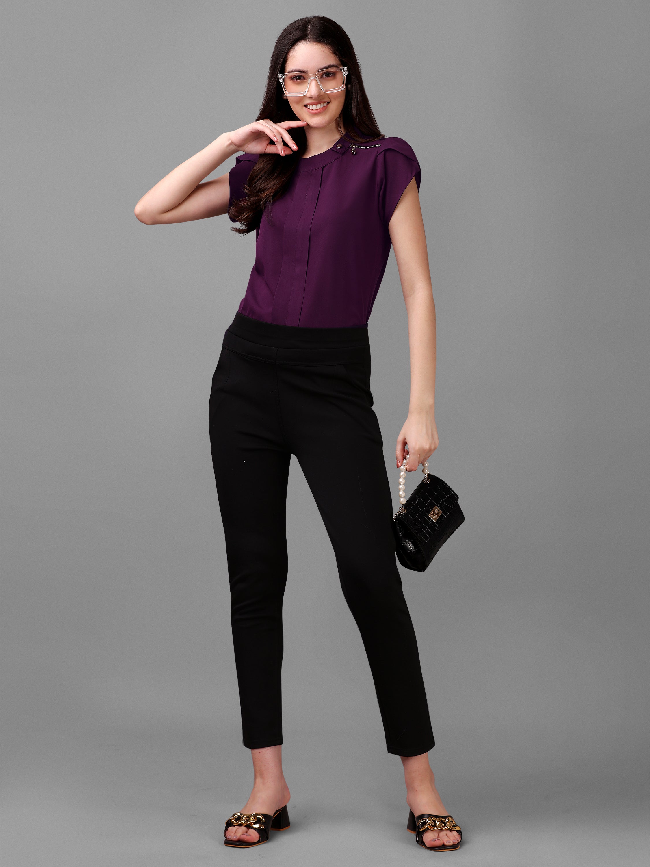 Women Soft American Crepe Western Top for women