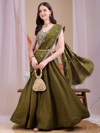 Ready to Wear Lehenga Choli Three Piece Set