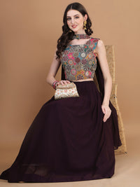 Ready to Wear Lehenga Choli Three Piece Set